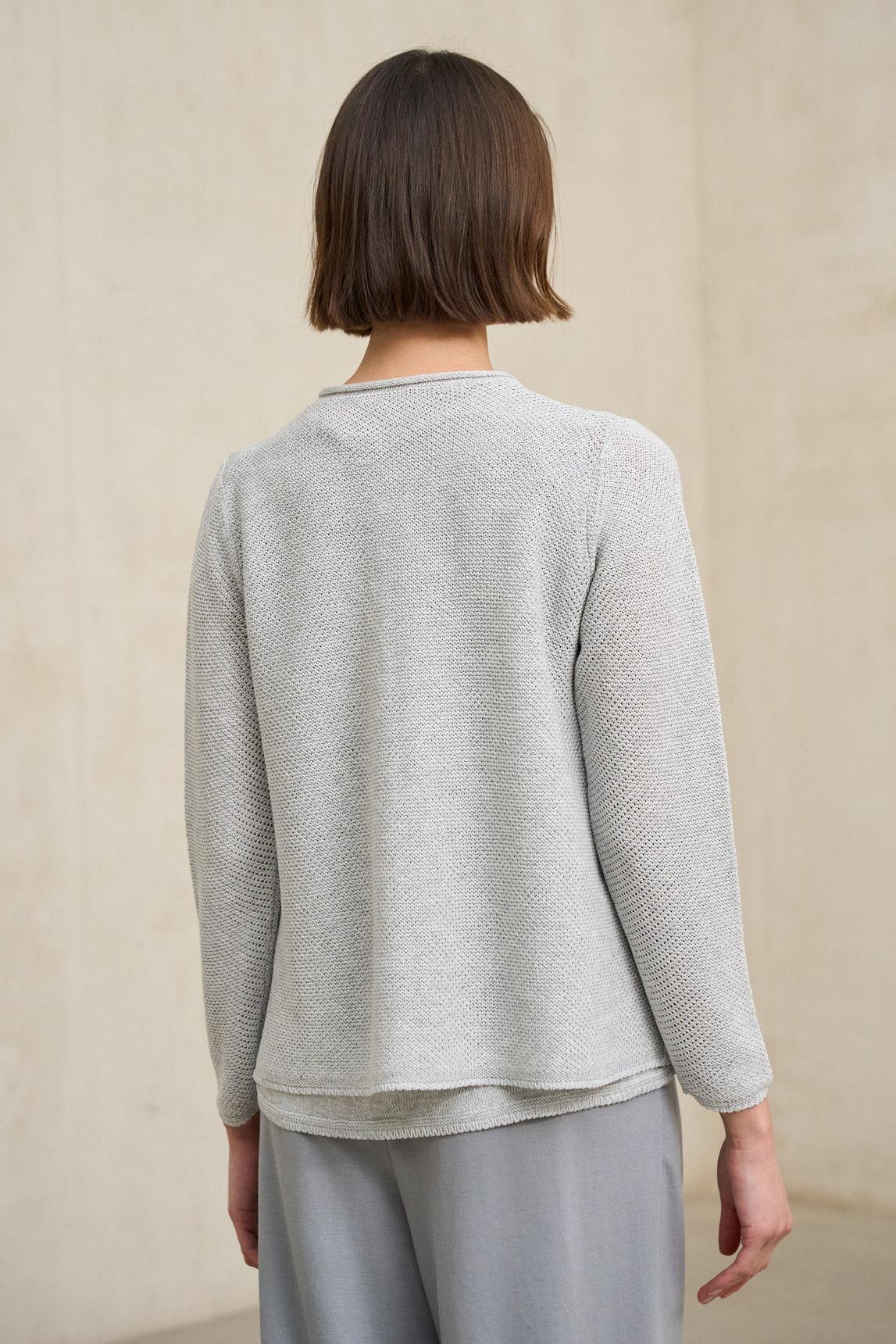 Light grey Lierne cardigan - Image 5