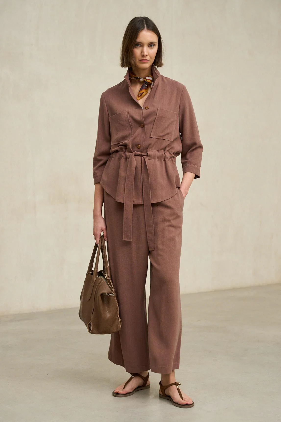 Elvaya terracotta jacket - Image 8