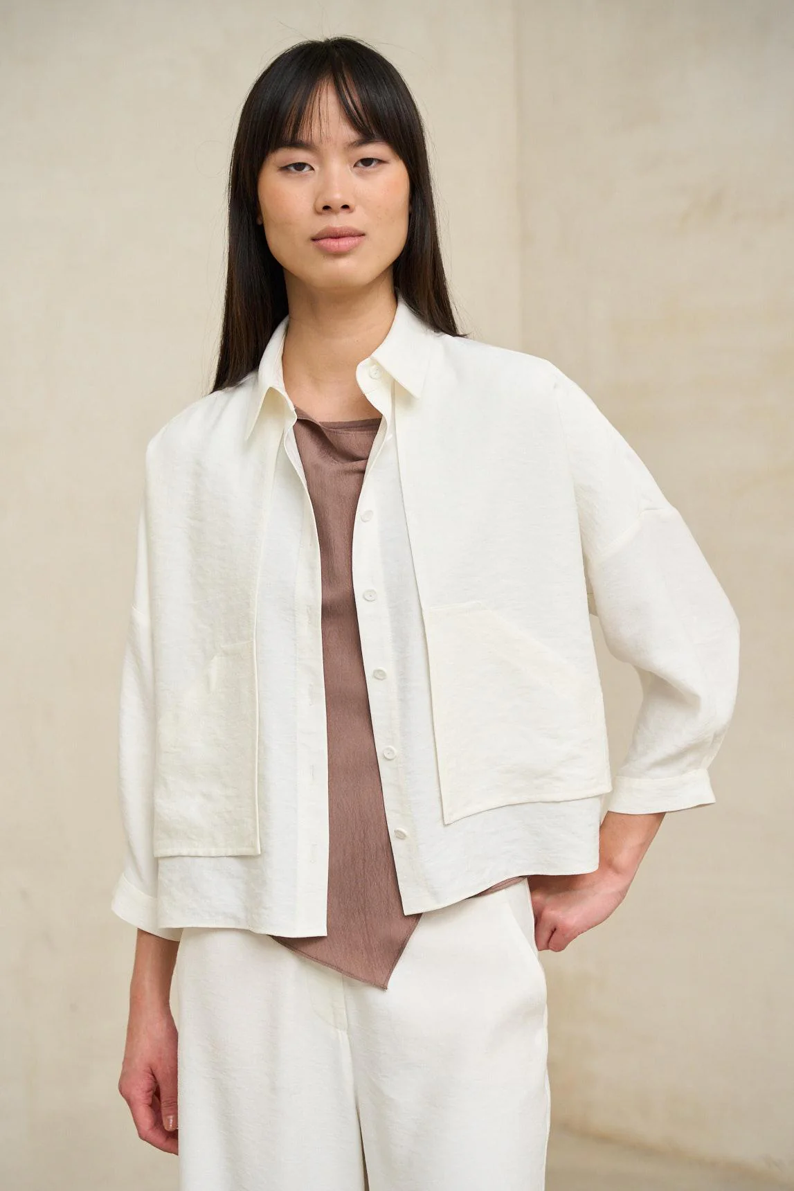 Lise white jacket