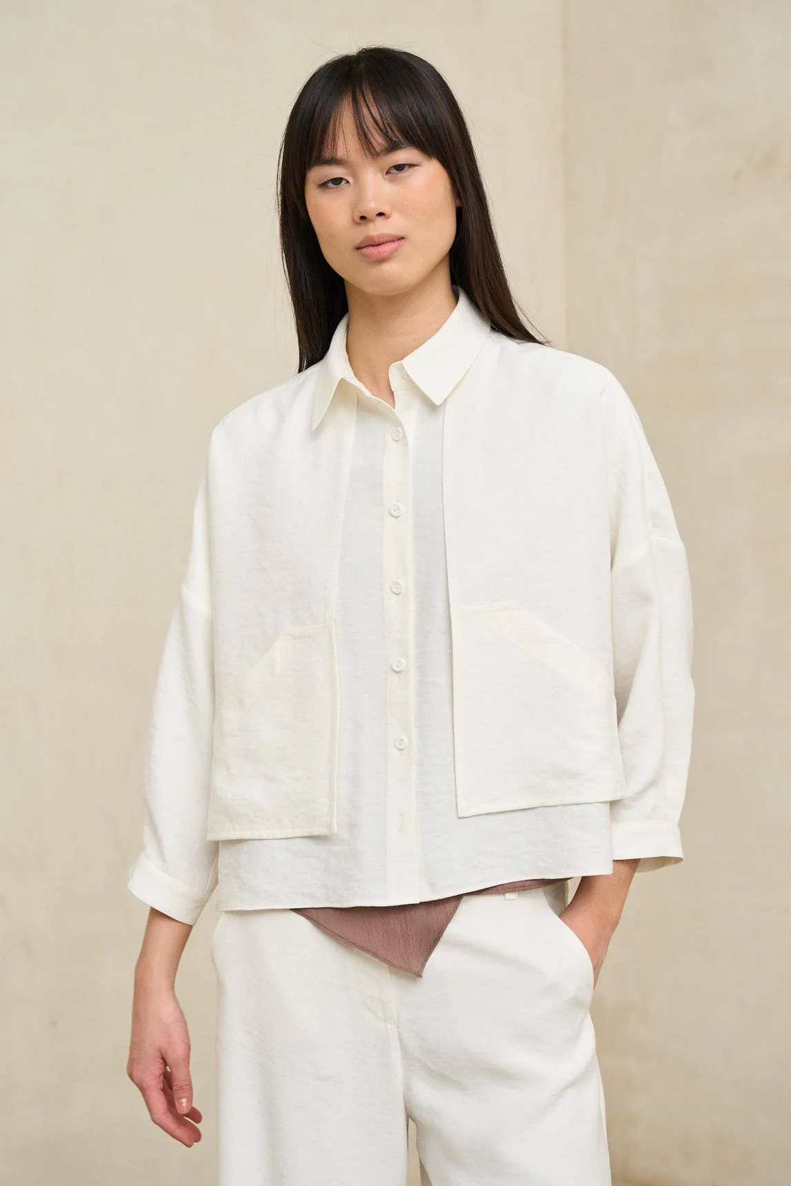 Lise white jacket - Image 3