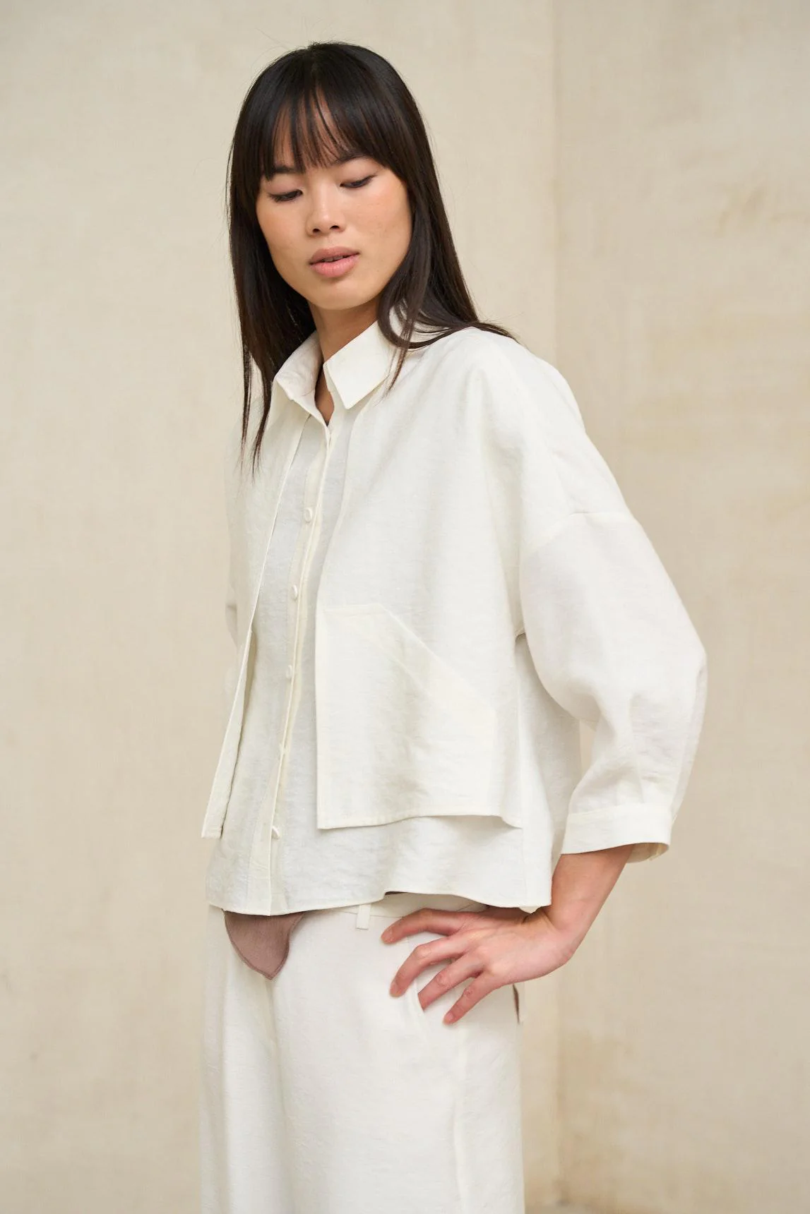 Lise white jacket - Image 4