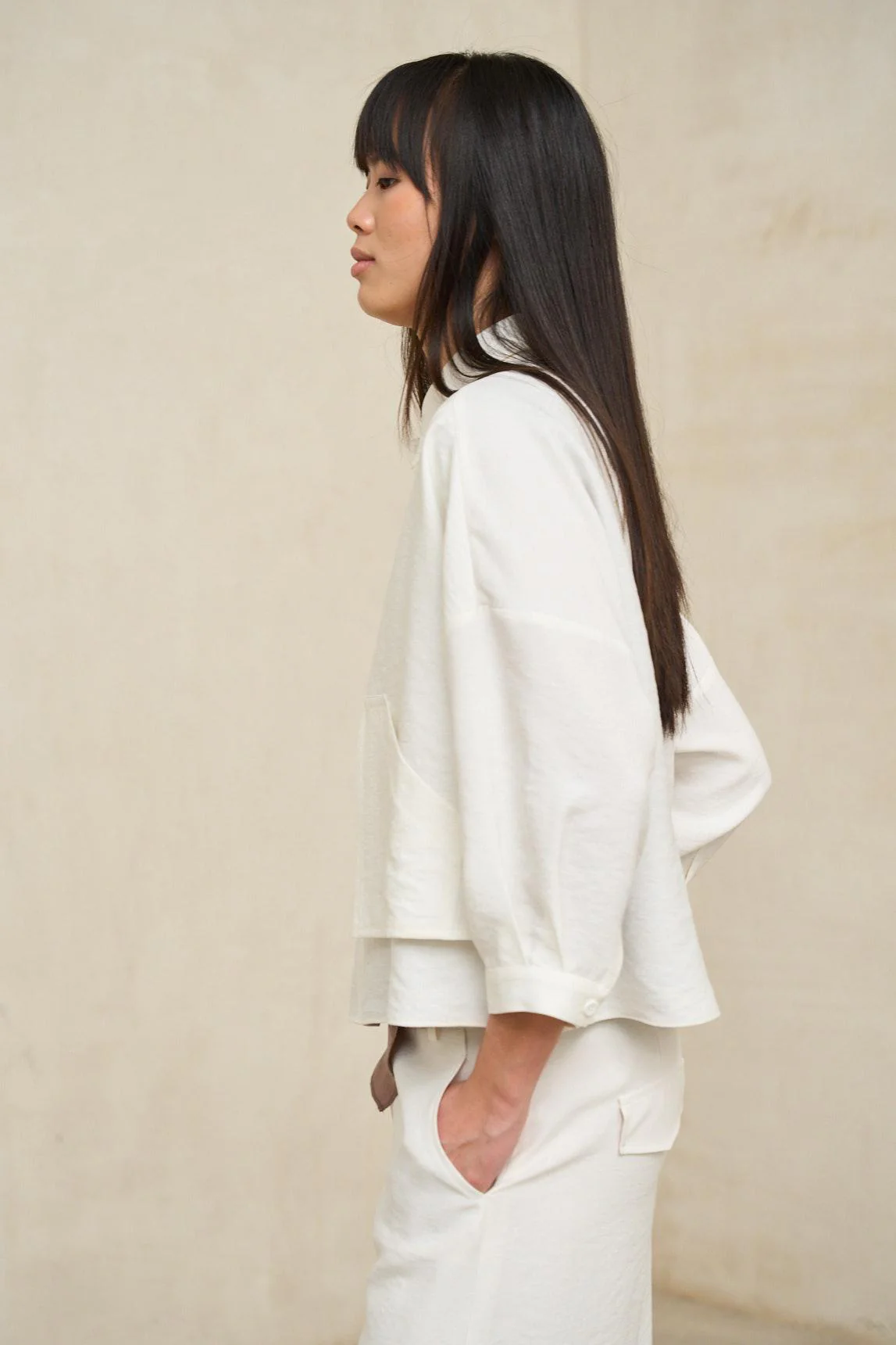 Lise white jacket - Image 5