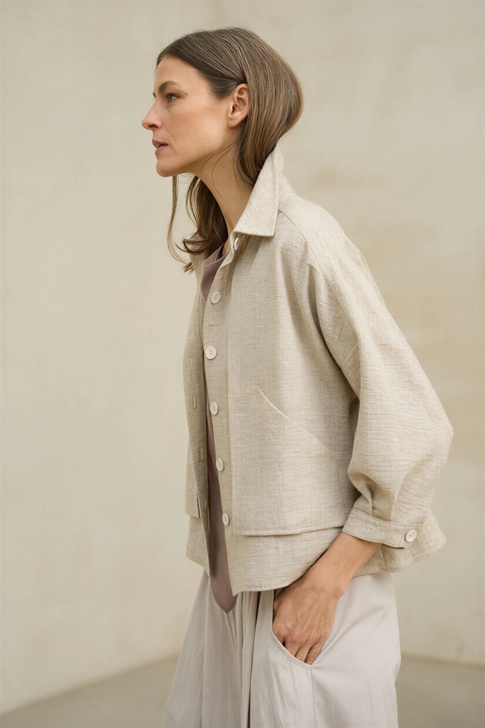 Lise off-white jacket - Image 2