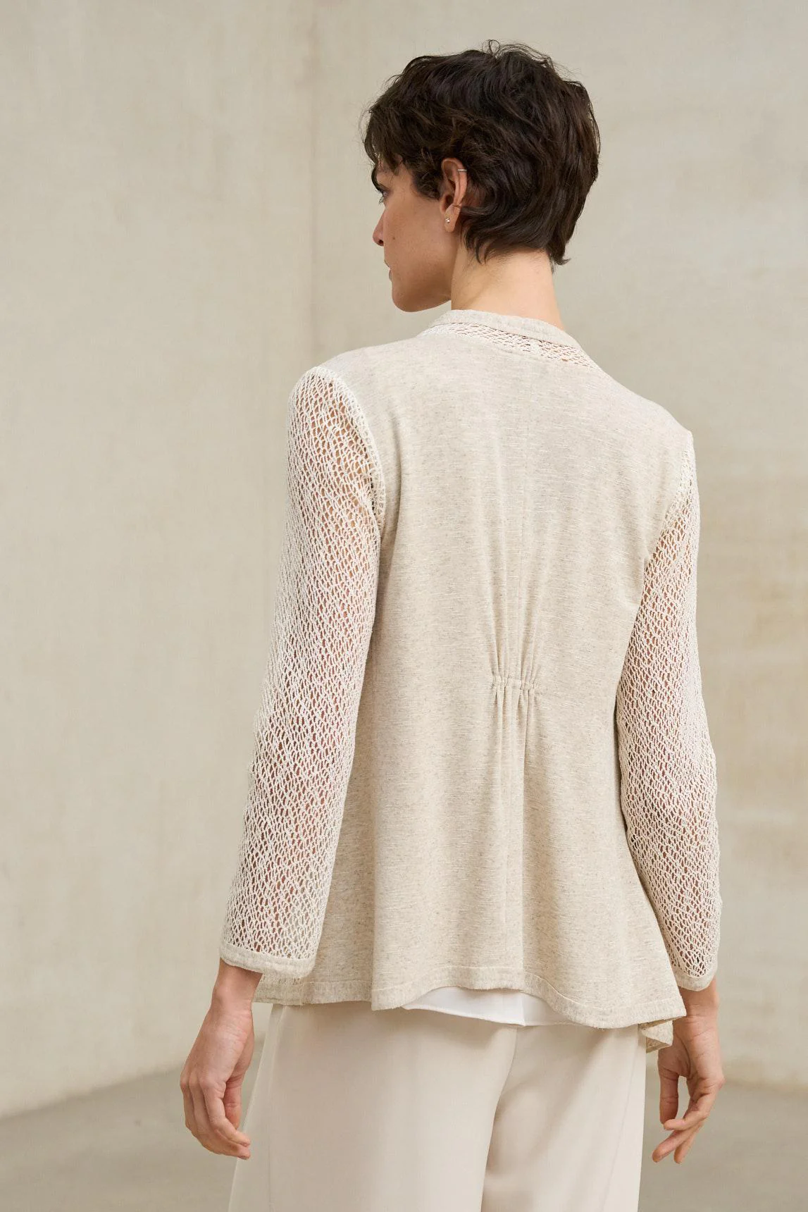 Naelis jacket in ecru - Image 4