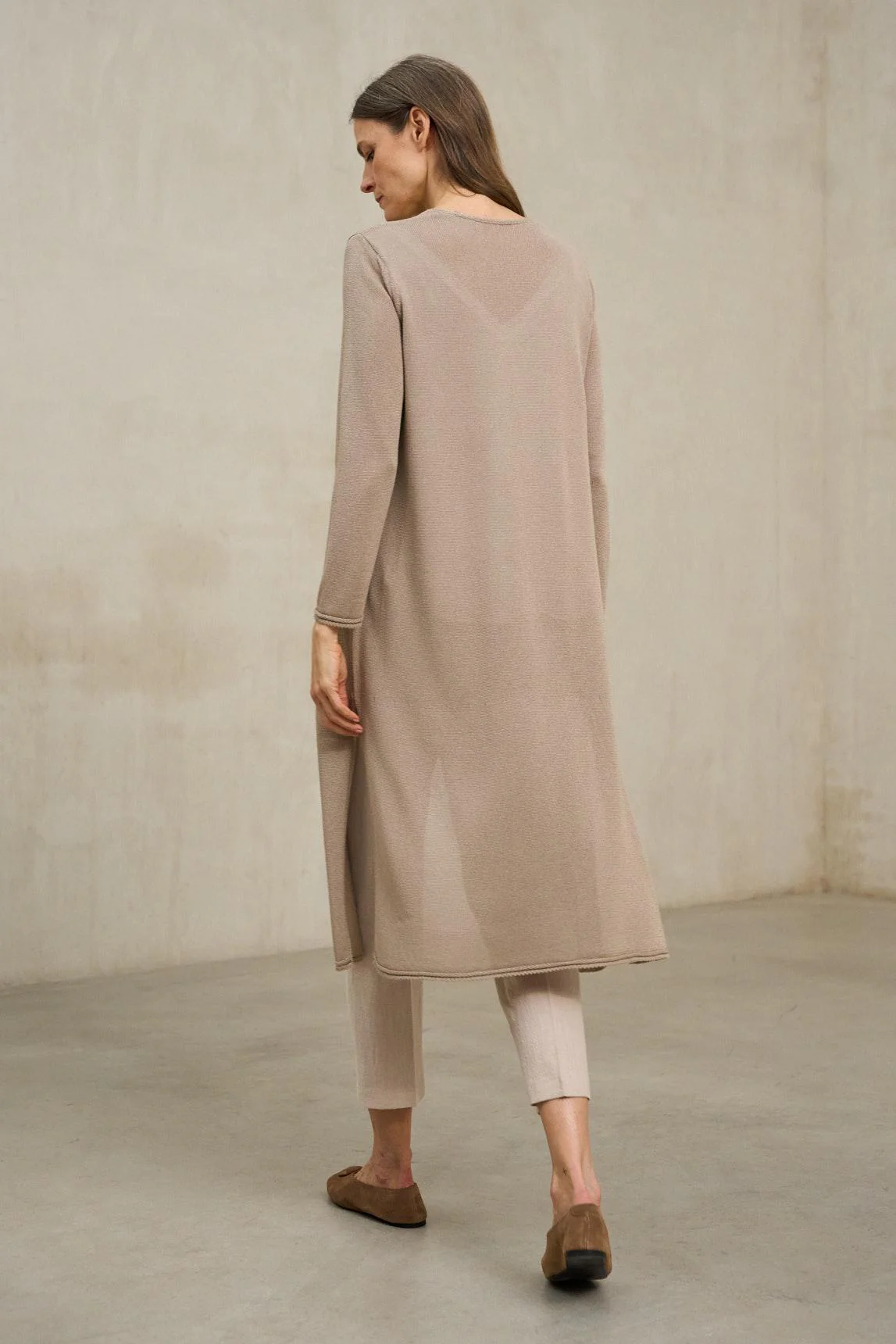 Avelin sand knit jacket - Image 3