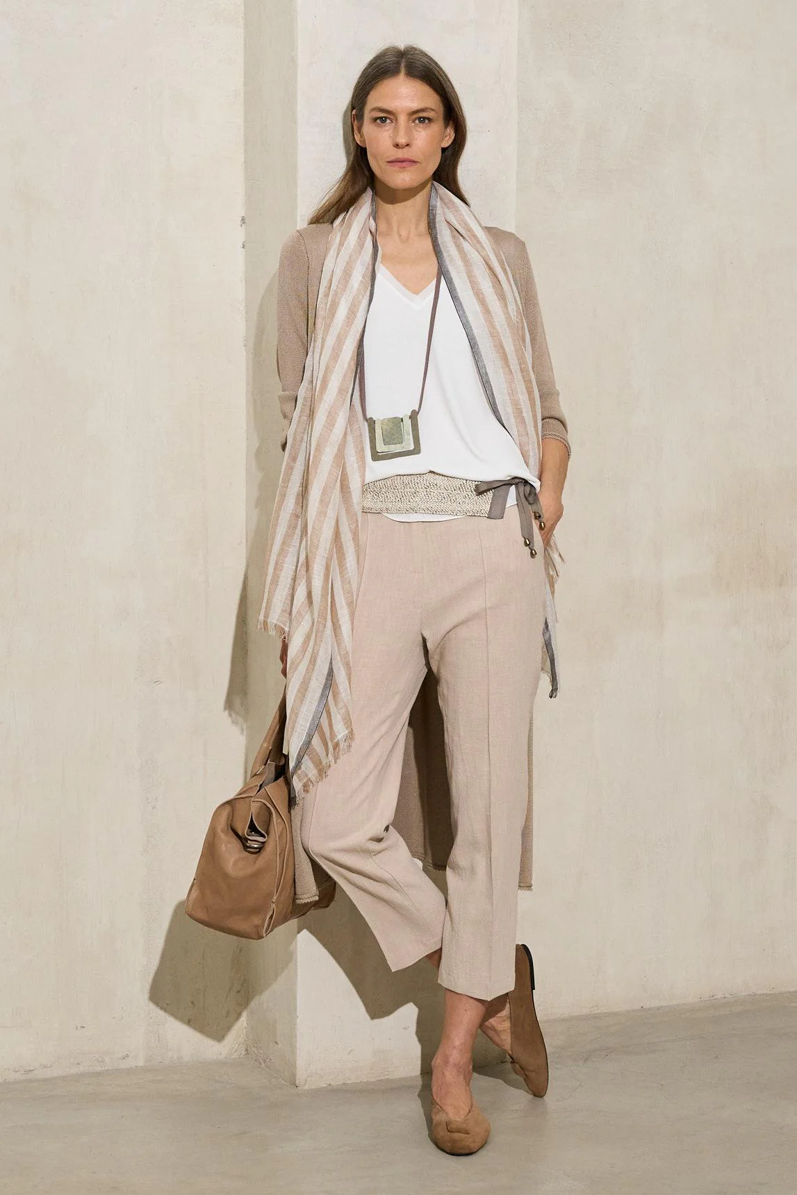 Avelin sand knit jacket - Image 5