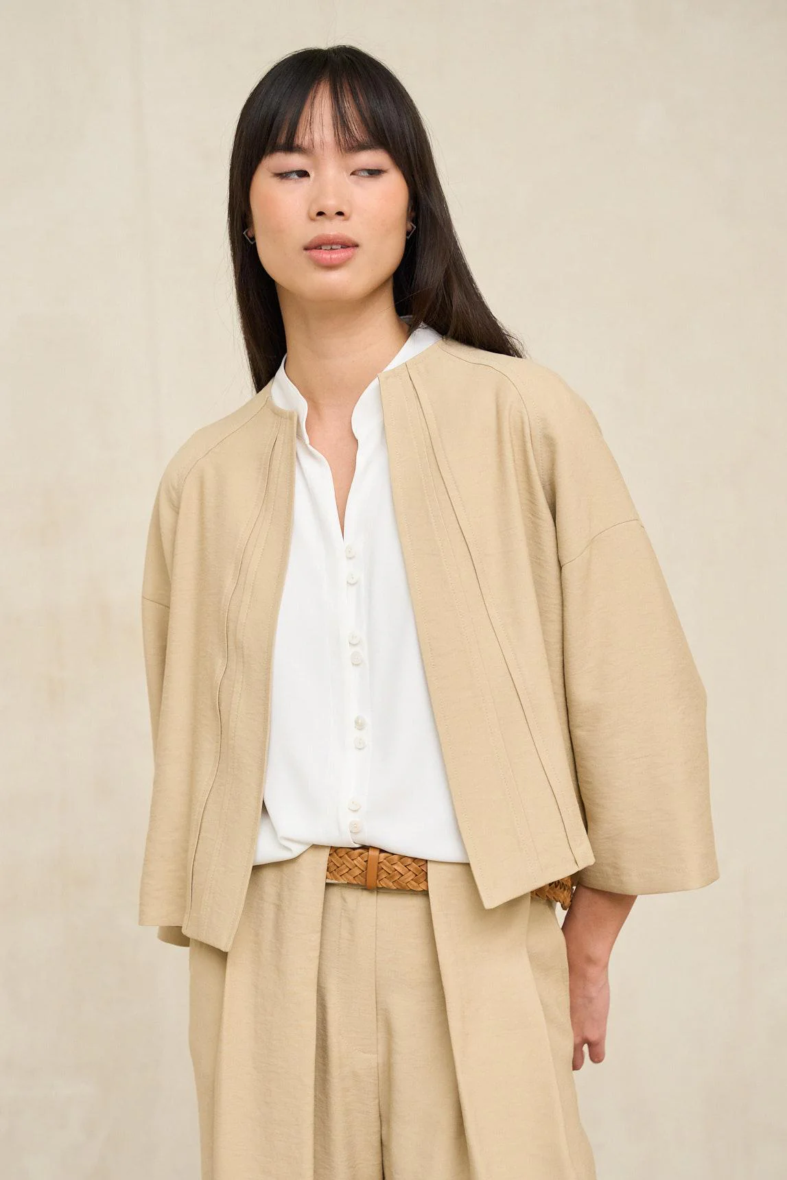 Selene beige jacket