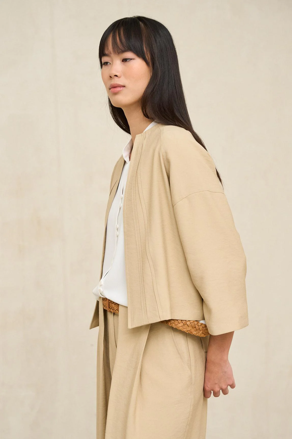 Selene beige jacket - Image 2