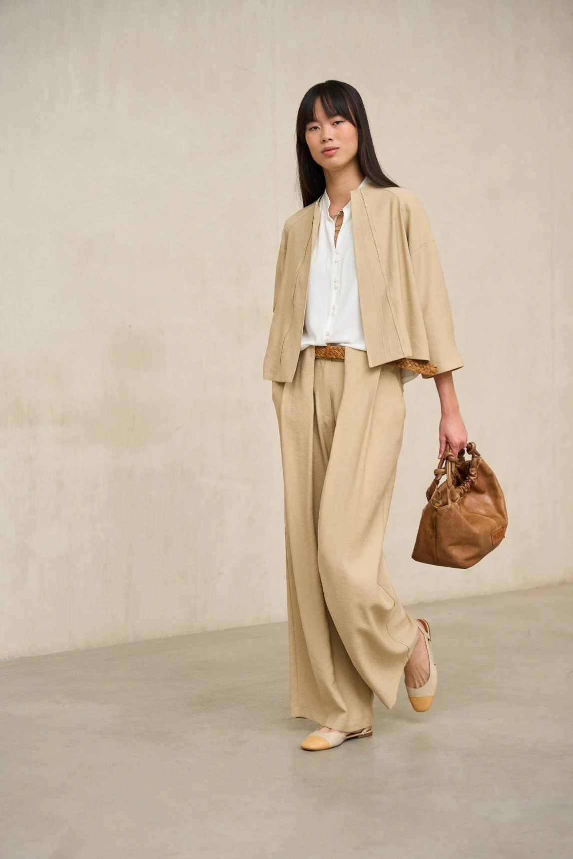 Selene beige jacket - Image 4