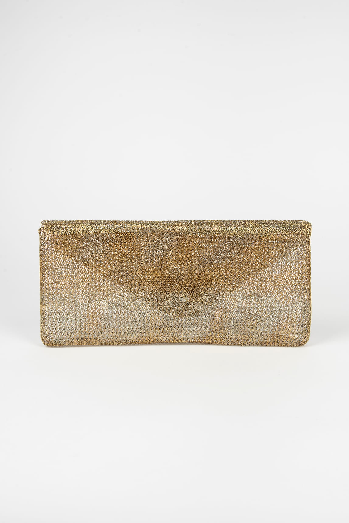 Etiano gold mesh clutch - Image 3