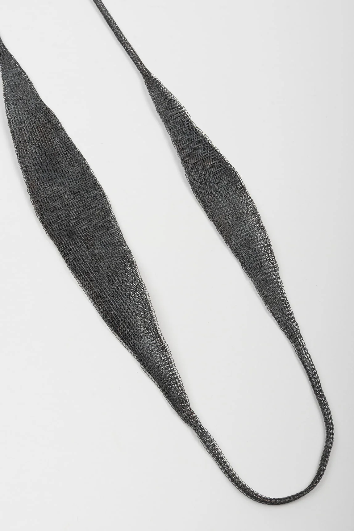 Apulia mesh anthracite necklace - Image 2