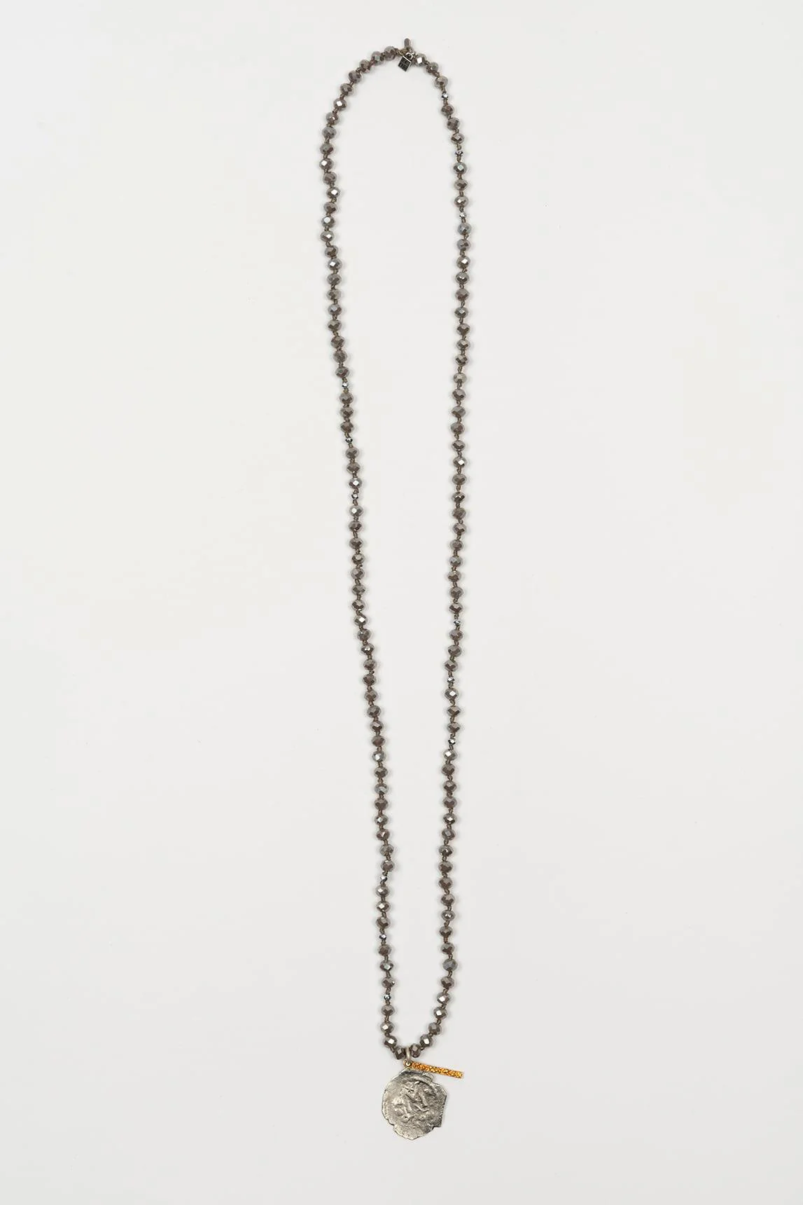 Arvyn dark grey necklace
