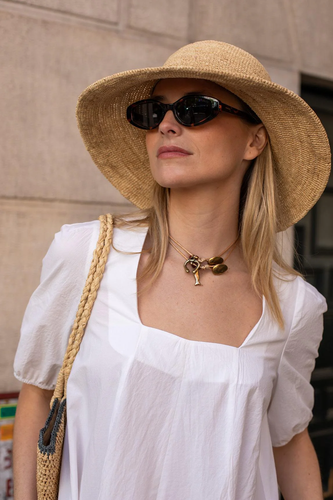 Elaris Brass Necklace - Image 3