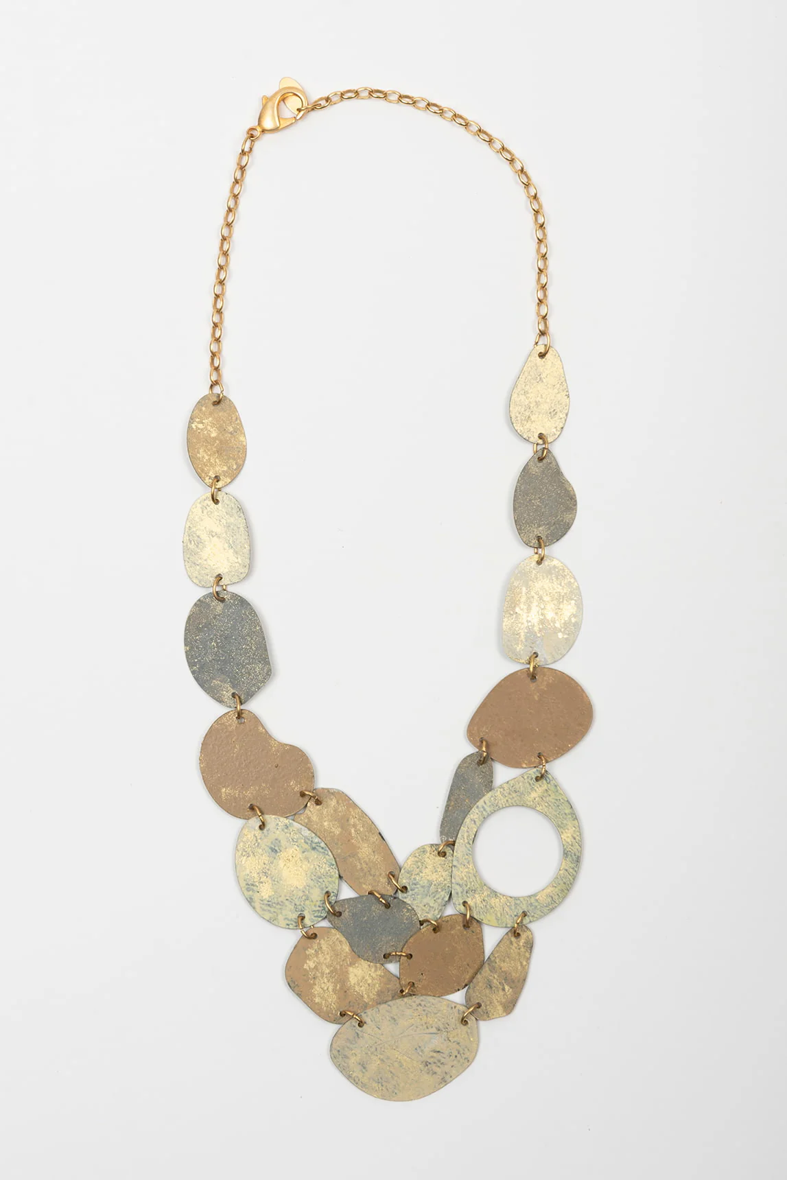 Haline multi-metal necklace FL Private Collection