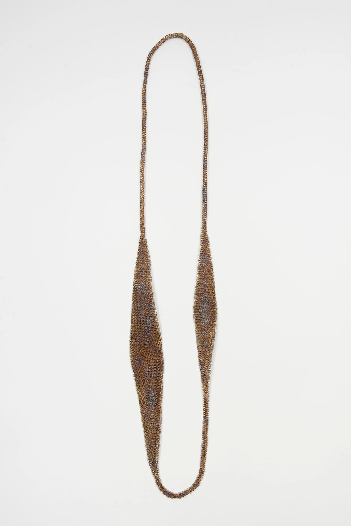 Apulia Bronze Mesh Necklace