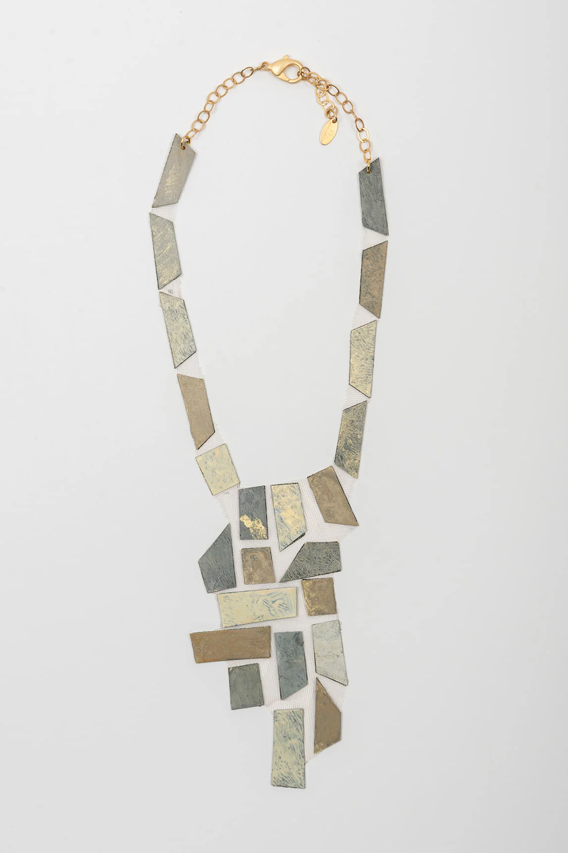 Metallic Nivelle necklace FL Private Collection