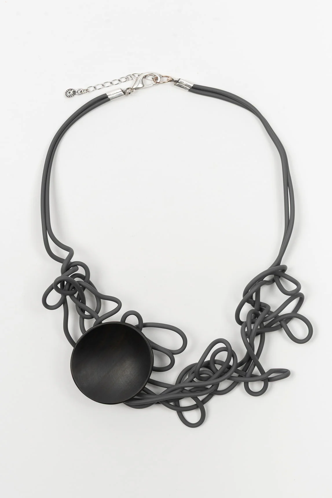 Gray Knot Necklace FL Private Collection