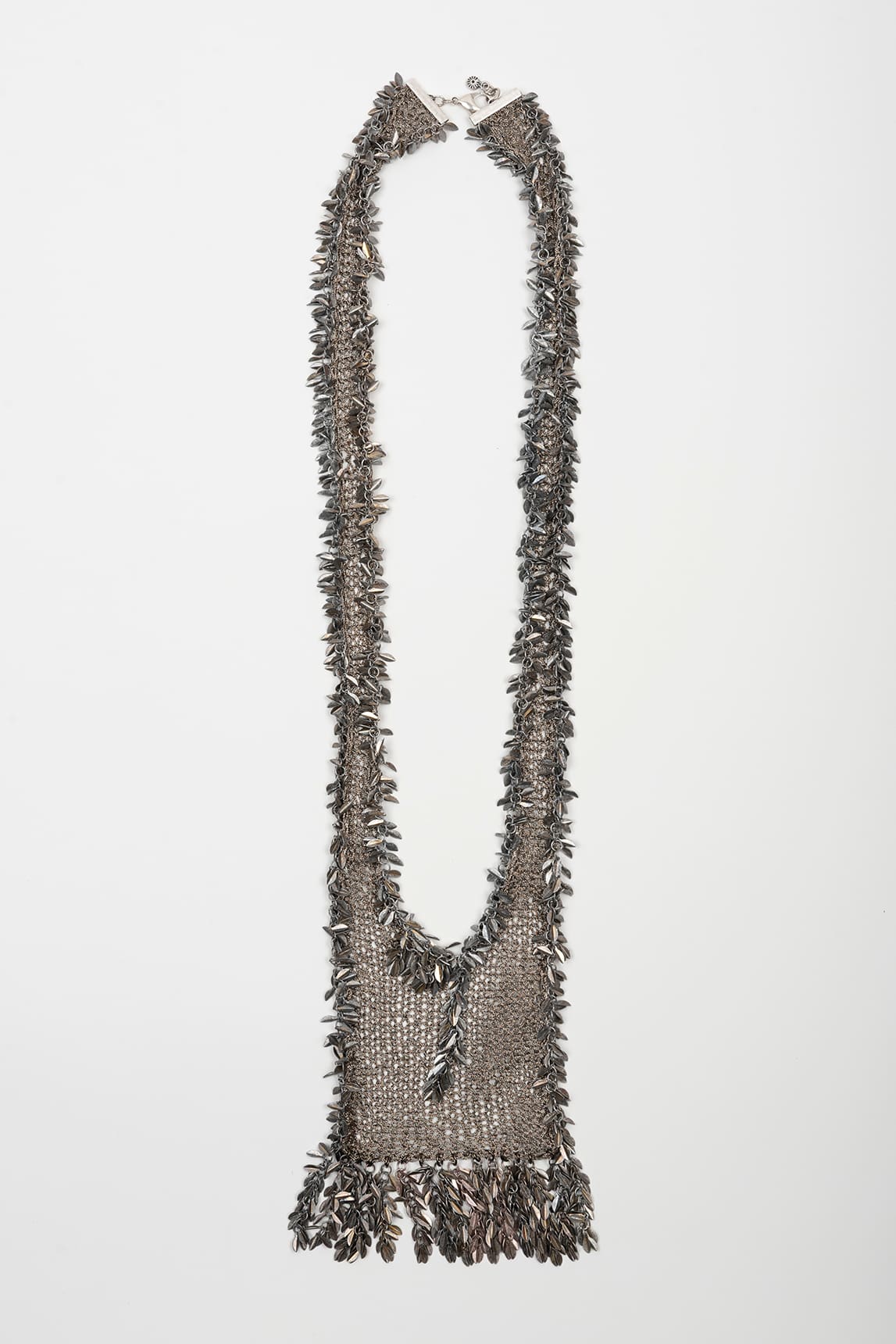 Orelia necklace, antique silver, FL Private Collection