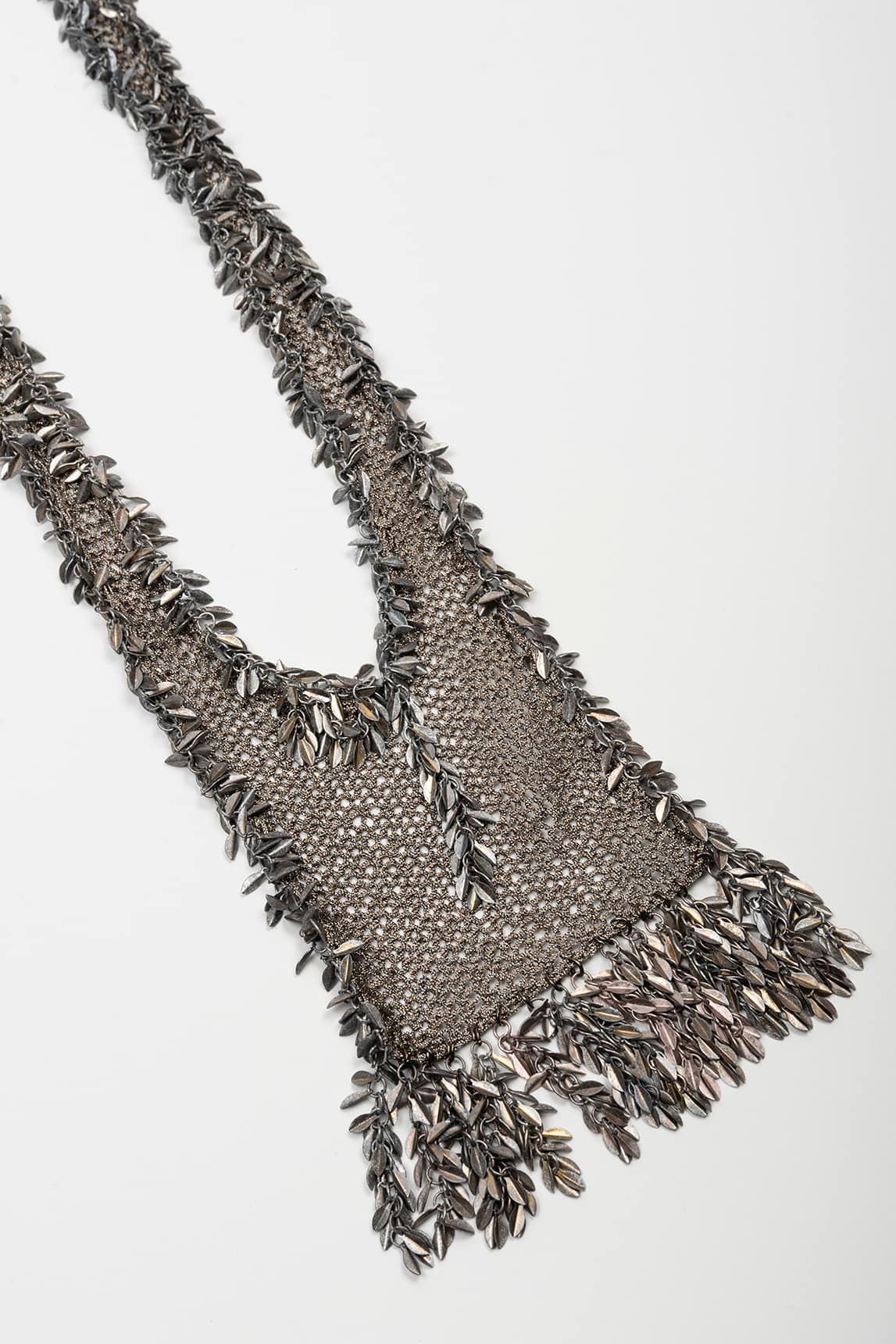 Orelia necklace, antique silver, FL Private Collection - Image 2