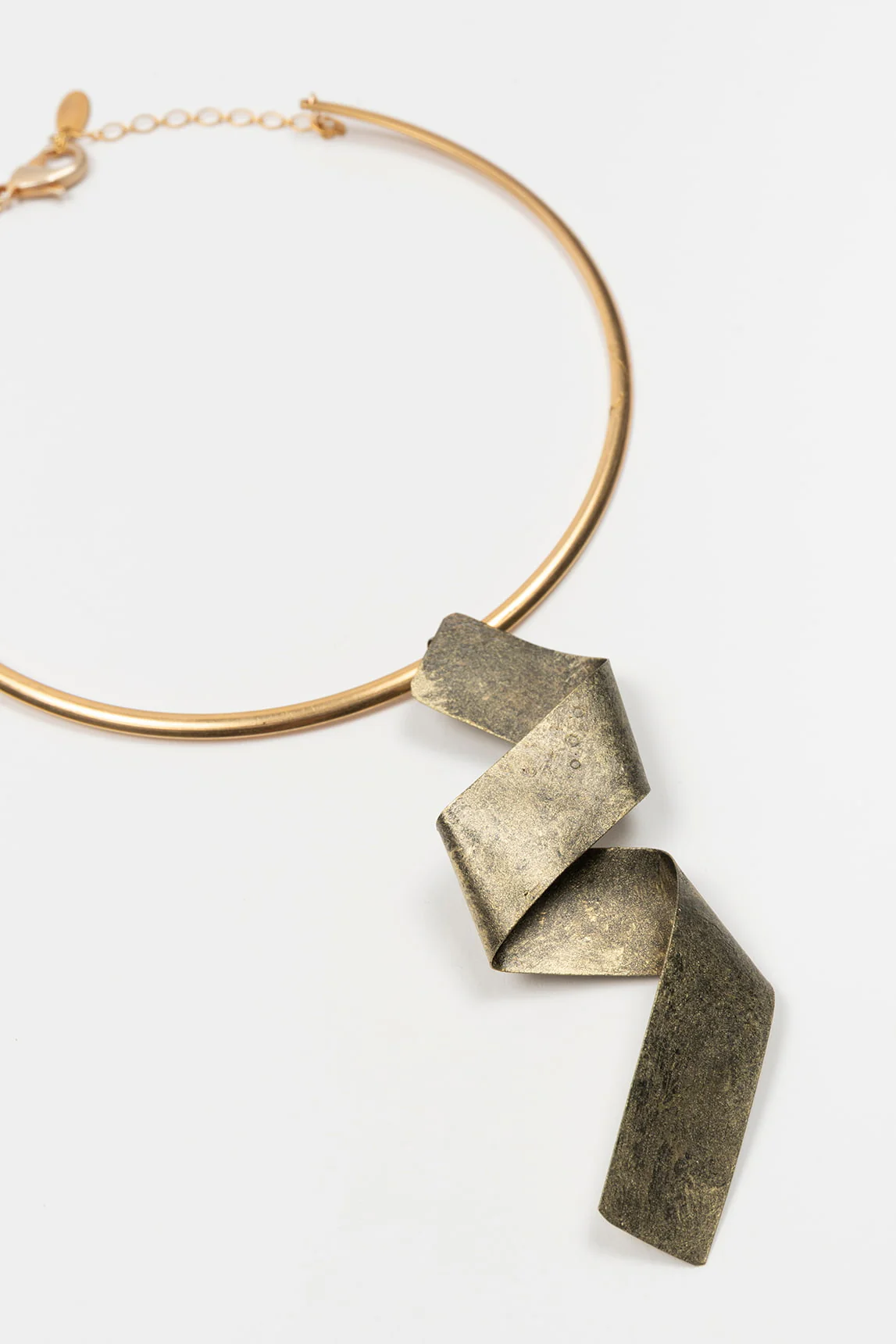 Rigid Spiral Necklace FL Private Collection - Image 2