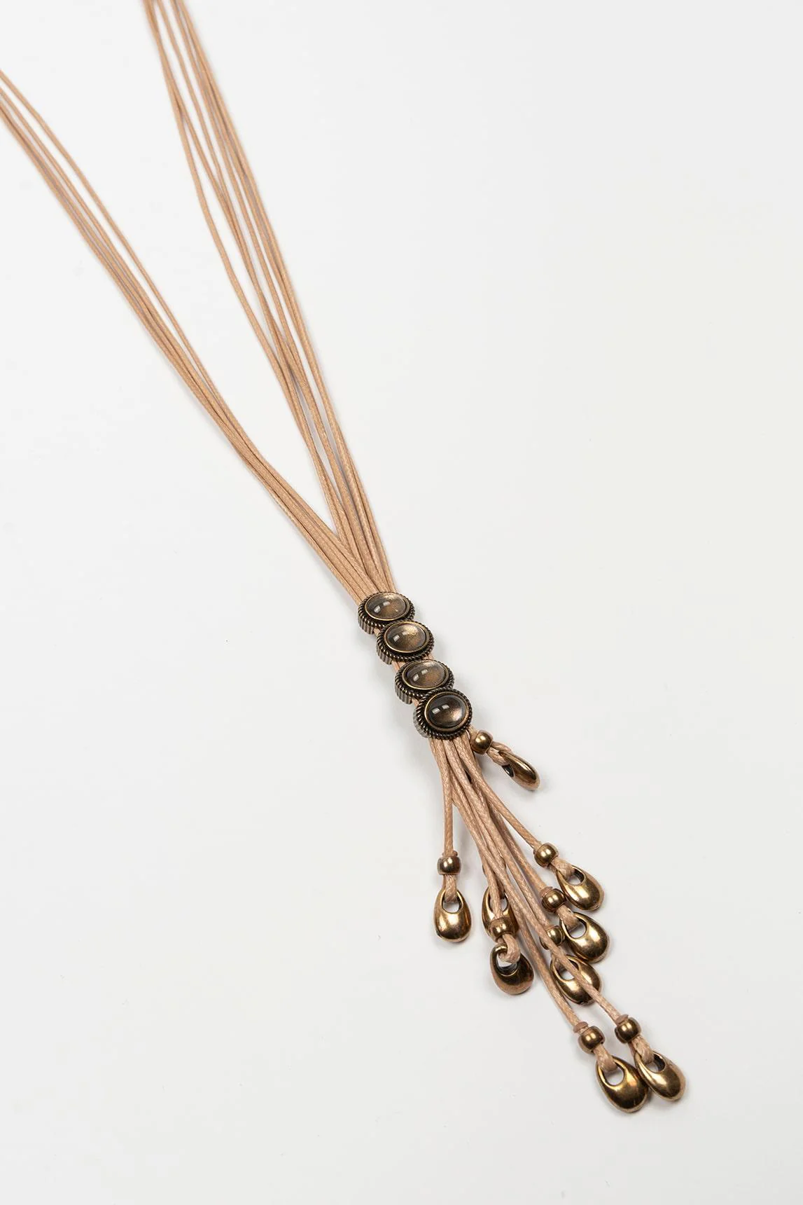 Selvara necklace with brass details - Image 2