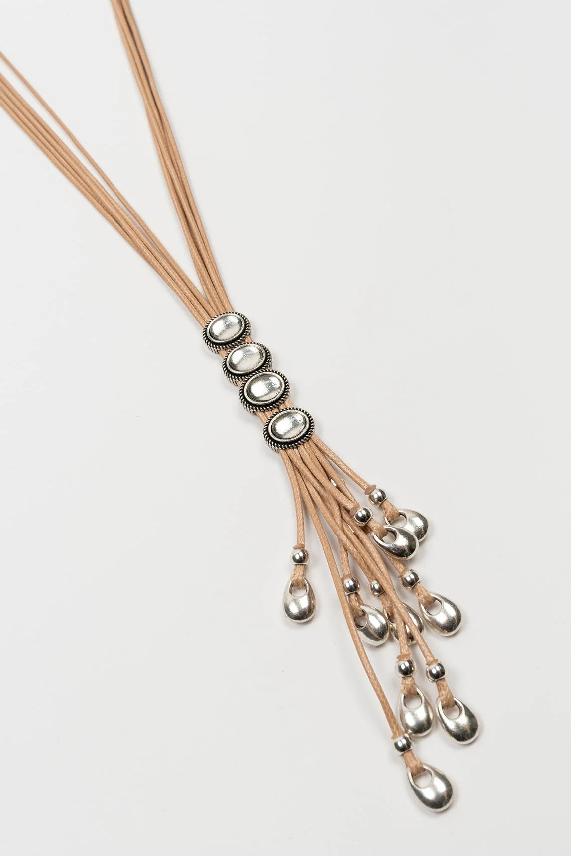 Selvara necklace with silver details - Image 2
