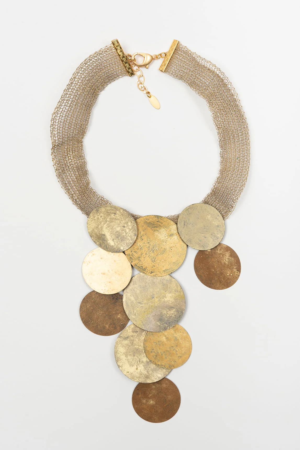 Solare gold necklace FL Private Collection