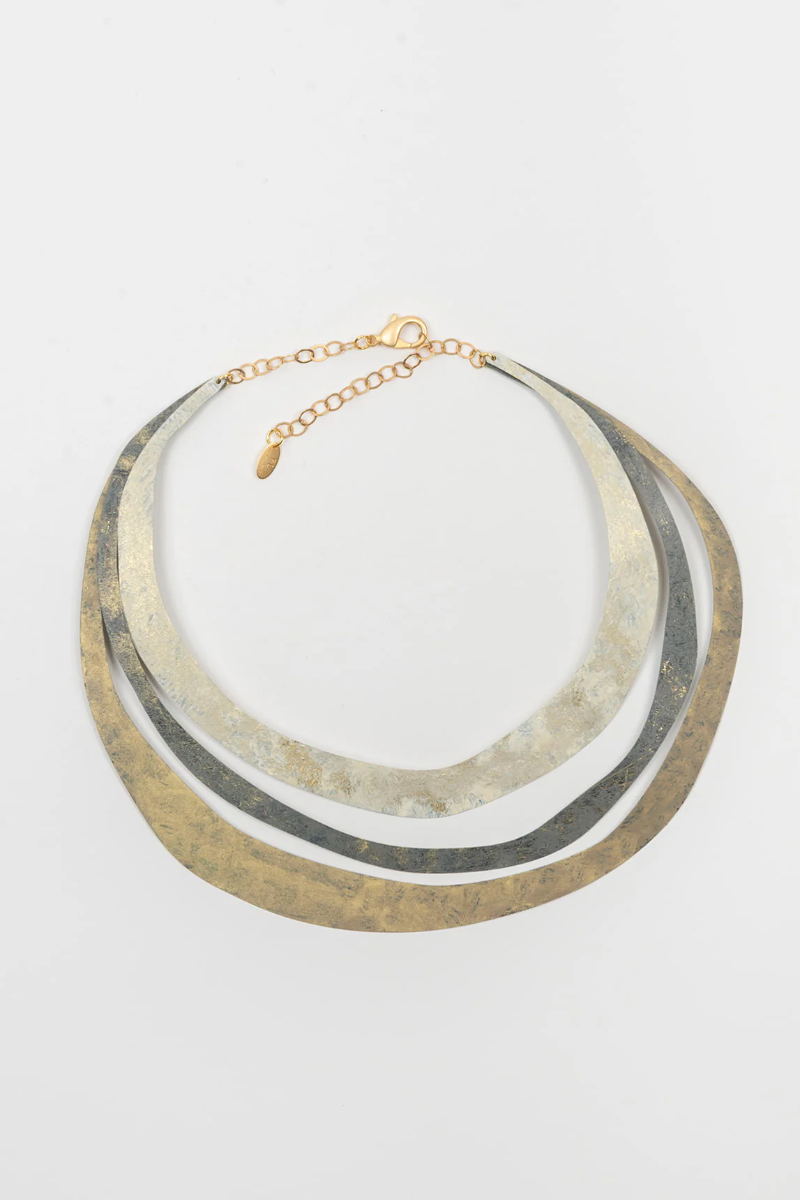 Solen multi-metal necklace FL Private Collection