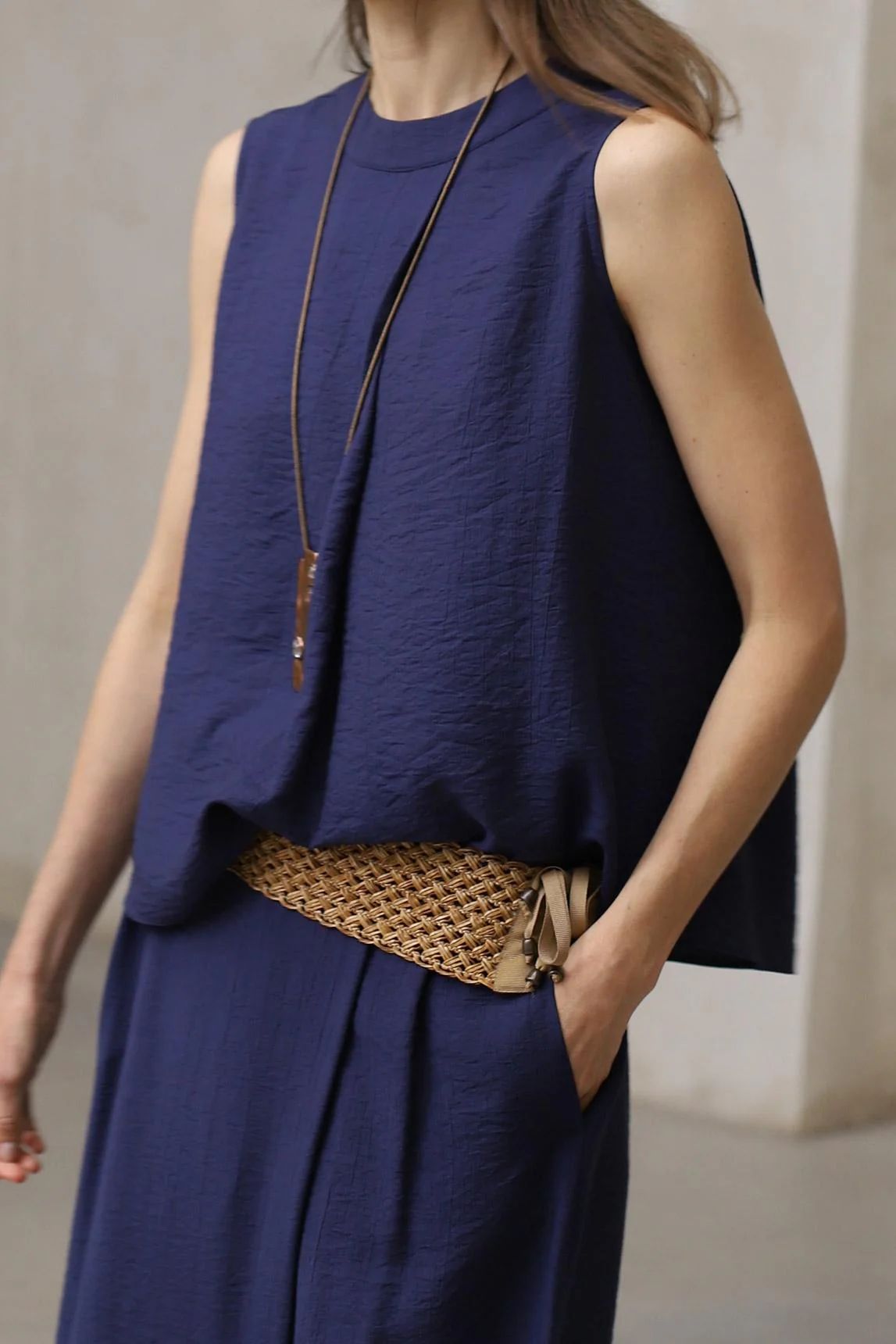 Kaeris camel leather belt - Image 4