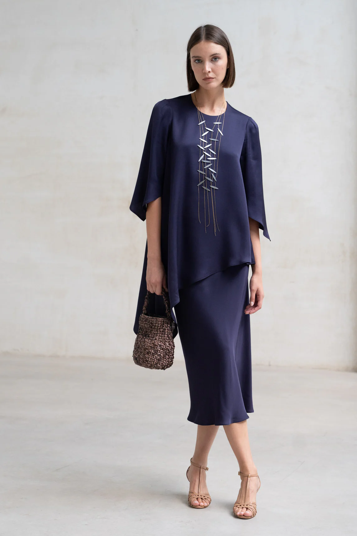 Navy Capri Skirt - Image 5