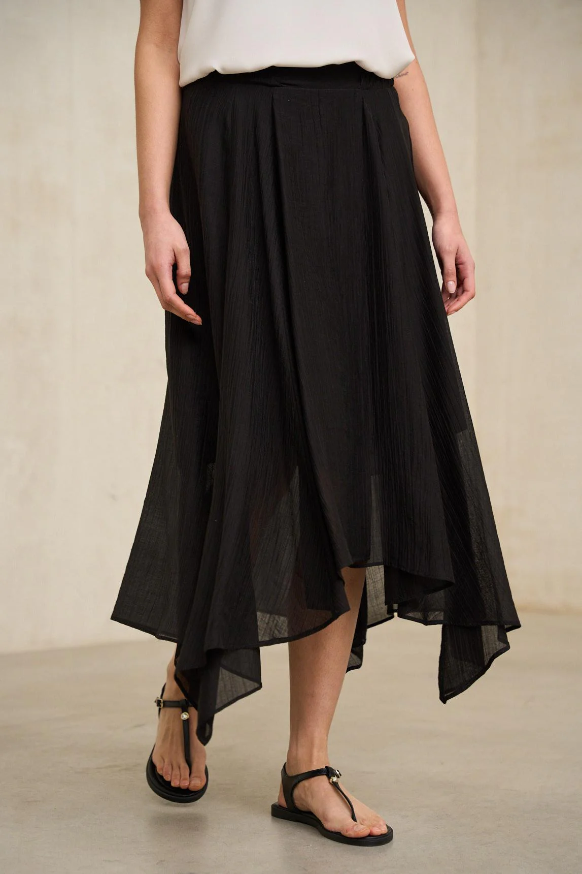 Nadeya Black Skirt - Image 2