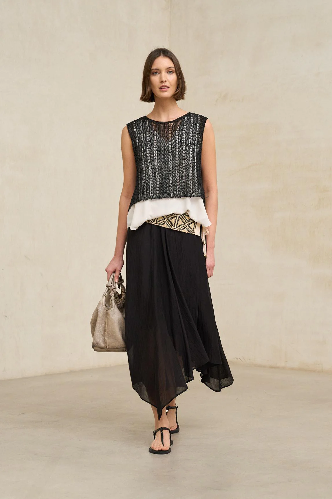 Nadeya Black Skirt - Image 5