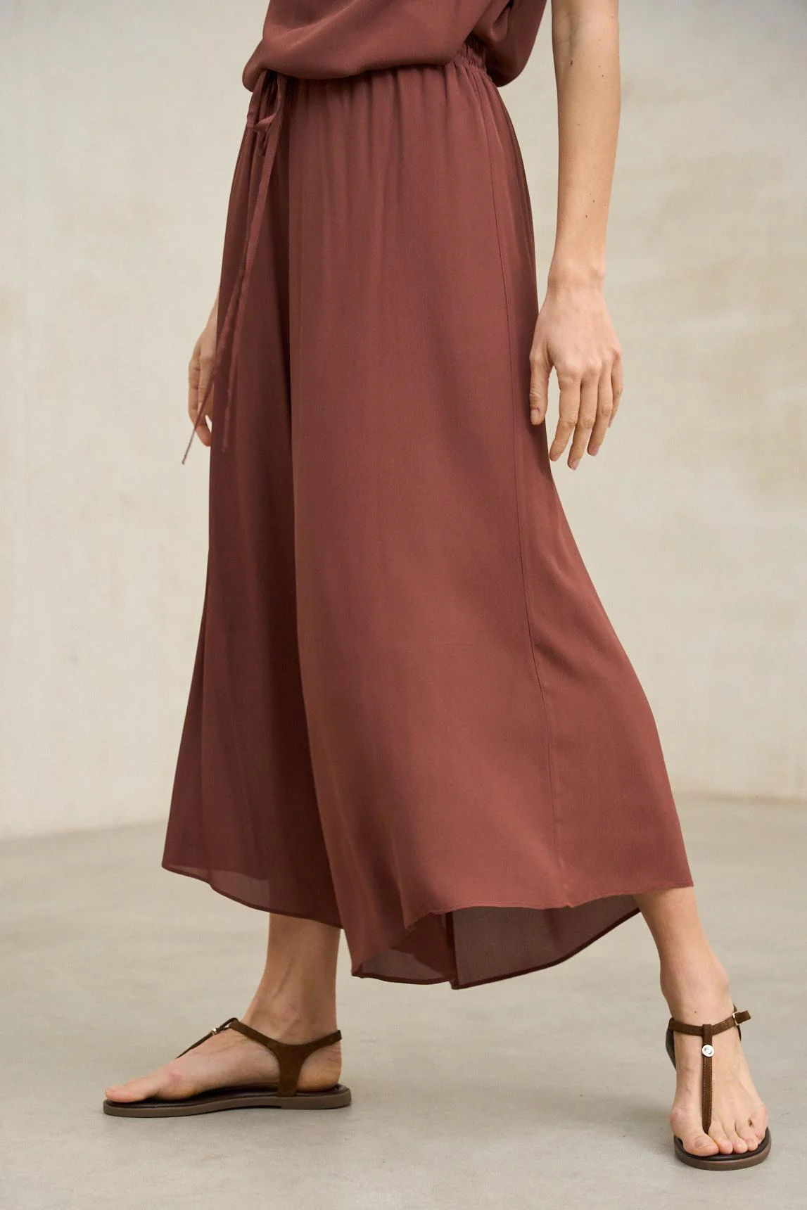 Ailén terracotta skirt - Image 2