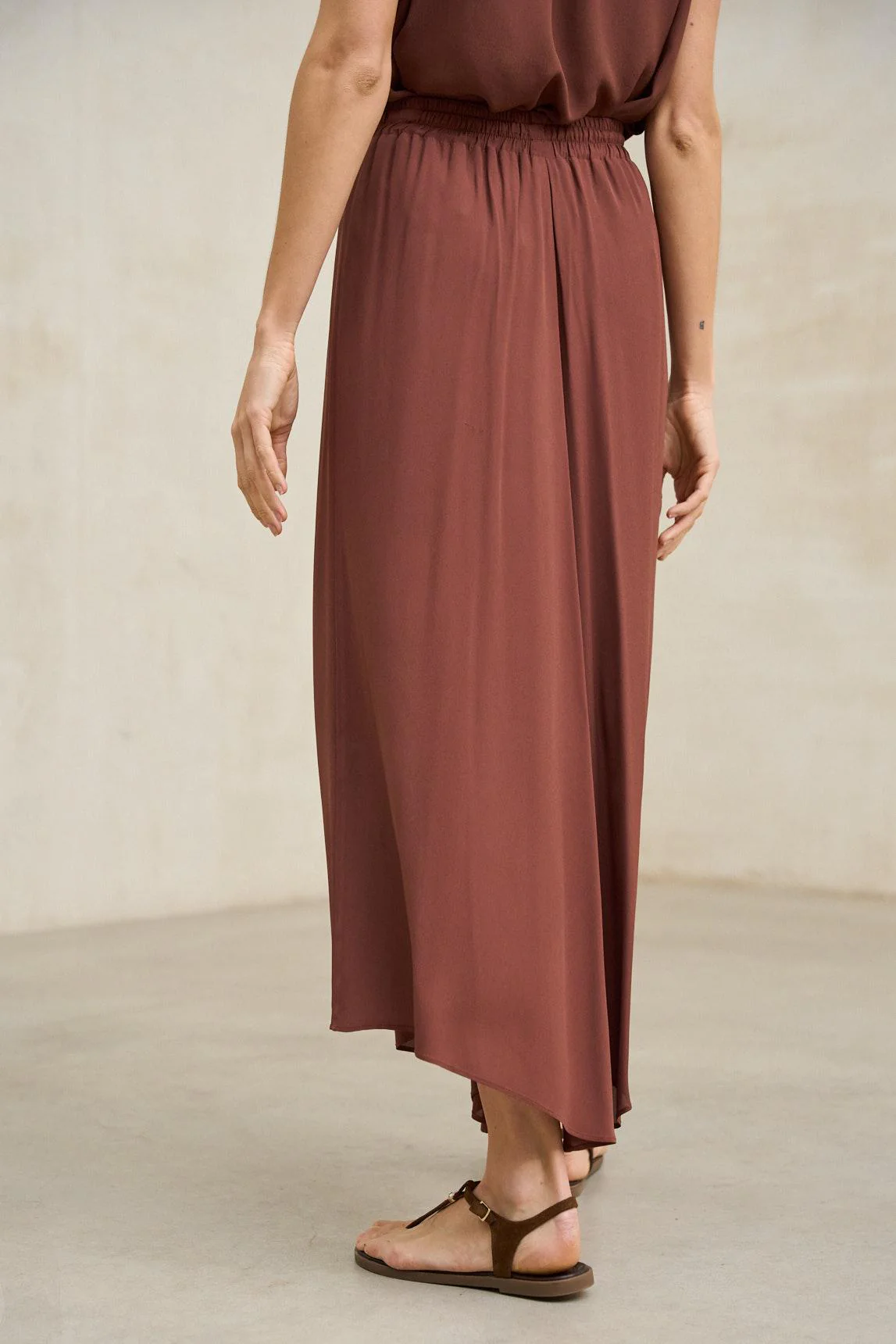 Ailén terracotta skirt - Image 3