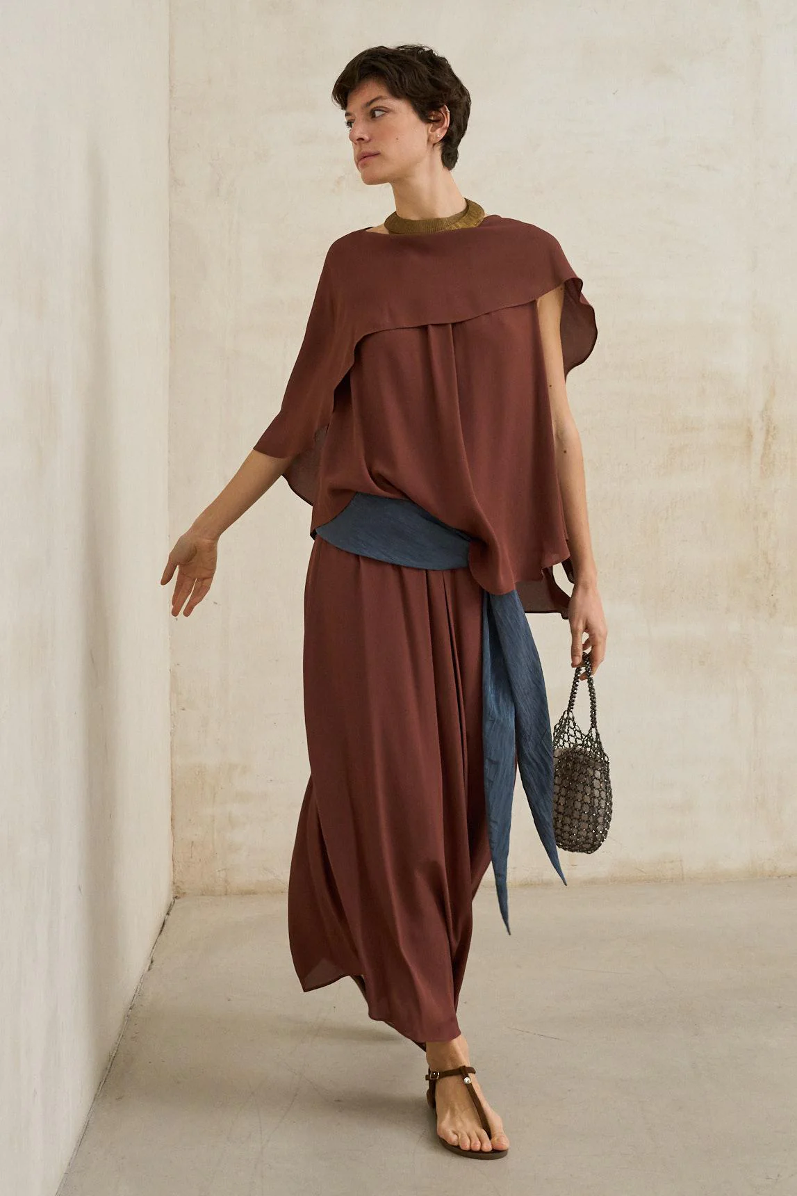 Ailén terracotta skirt - Image 6