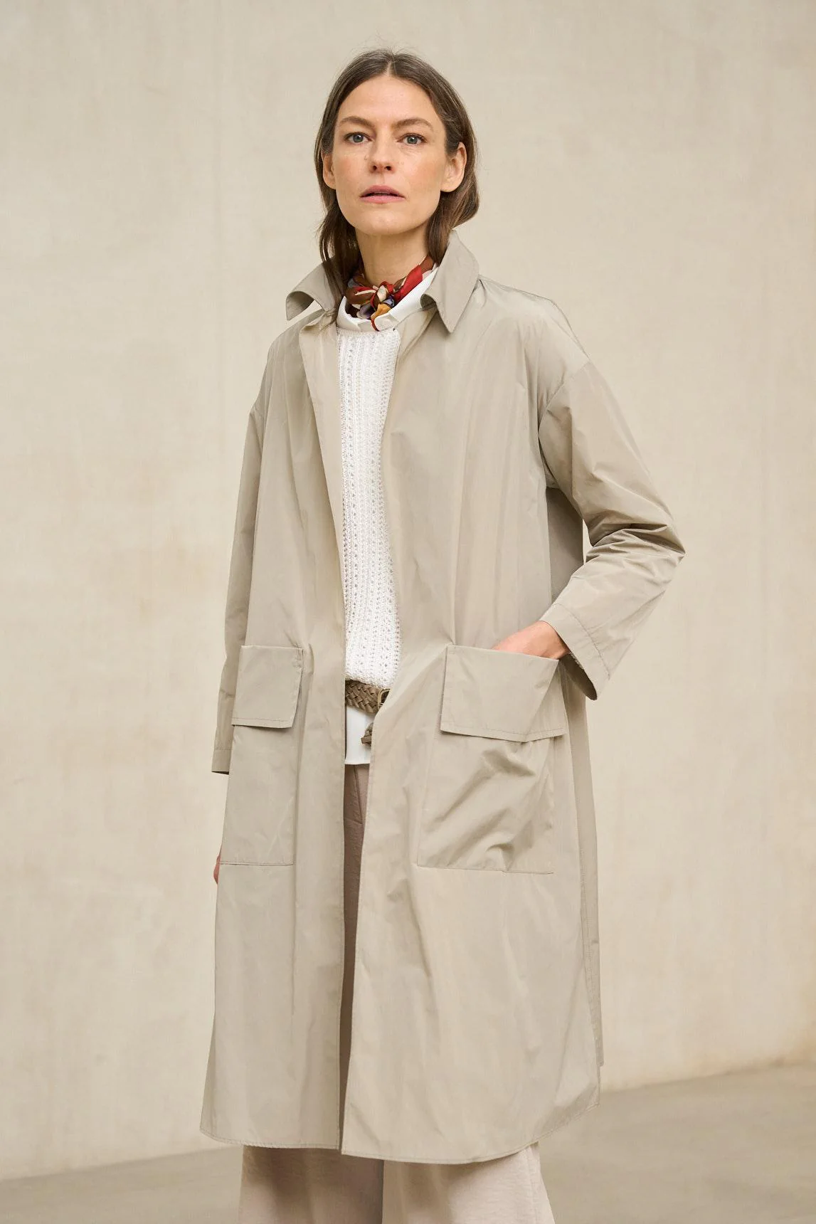 Trench coat, Cendre sand - Image 4