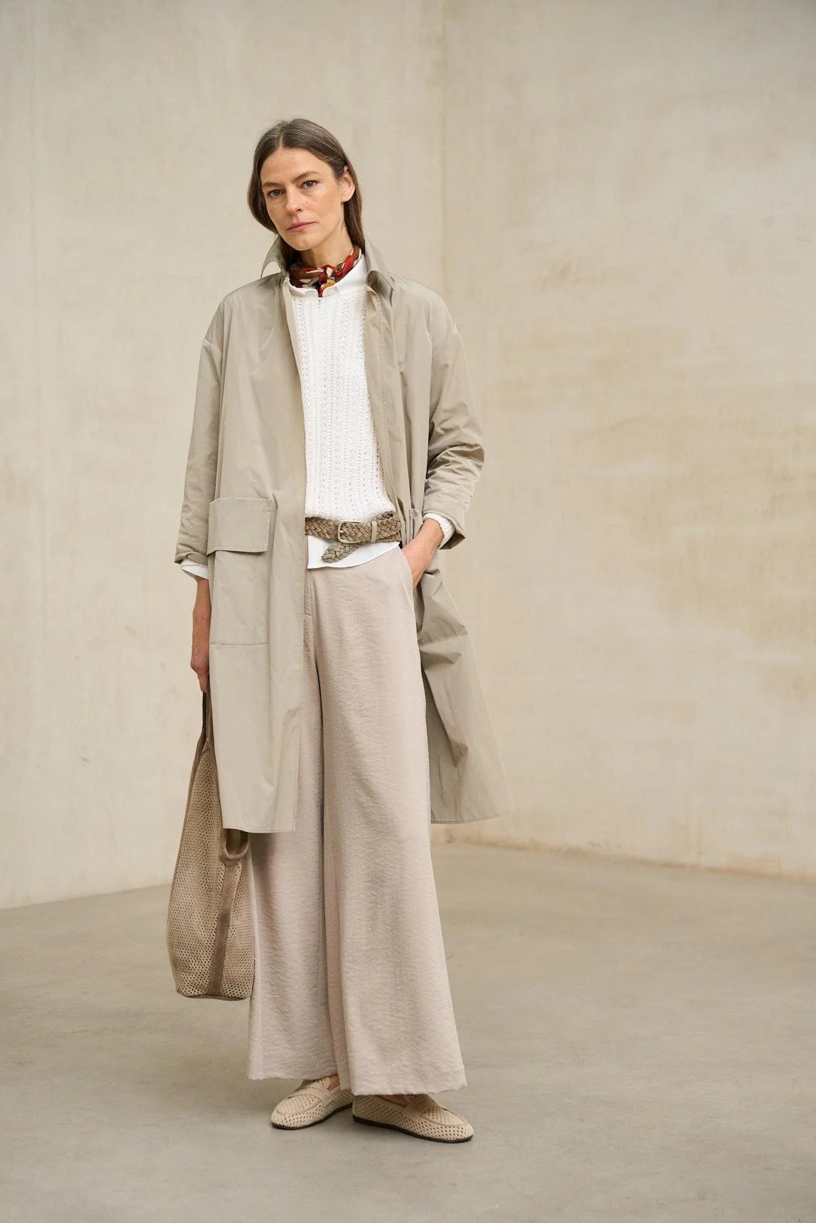 Trench coat, Cendre sand - Image 5