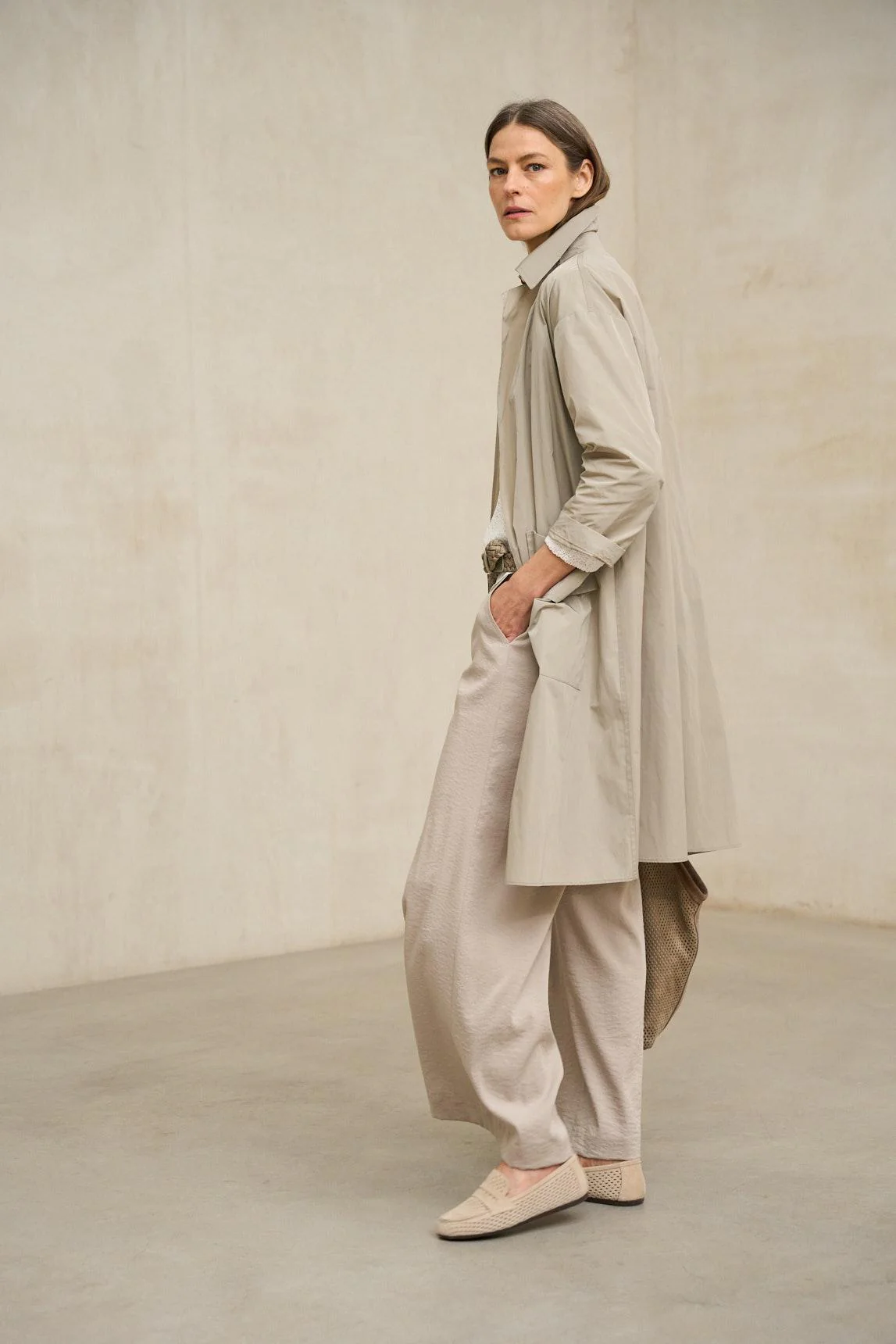 Trench coat, Cendre sand - Image 6