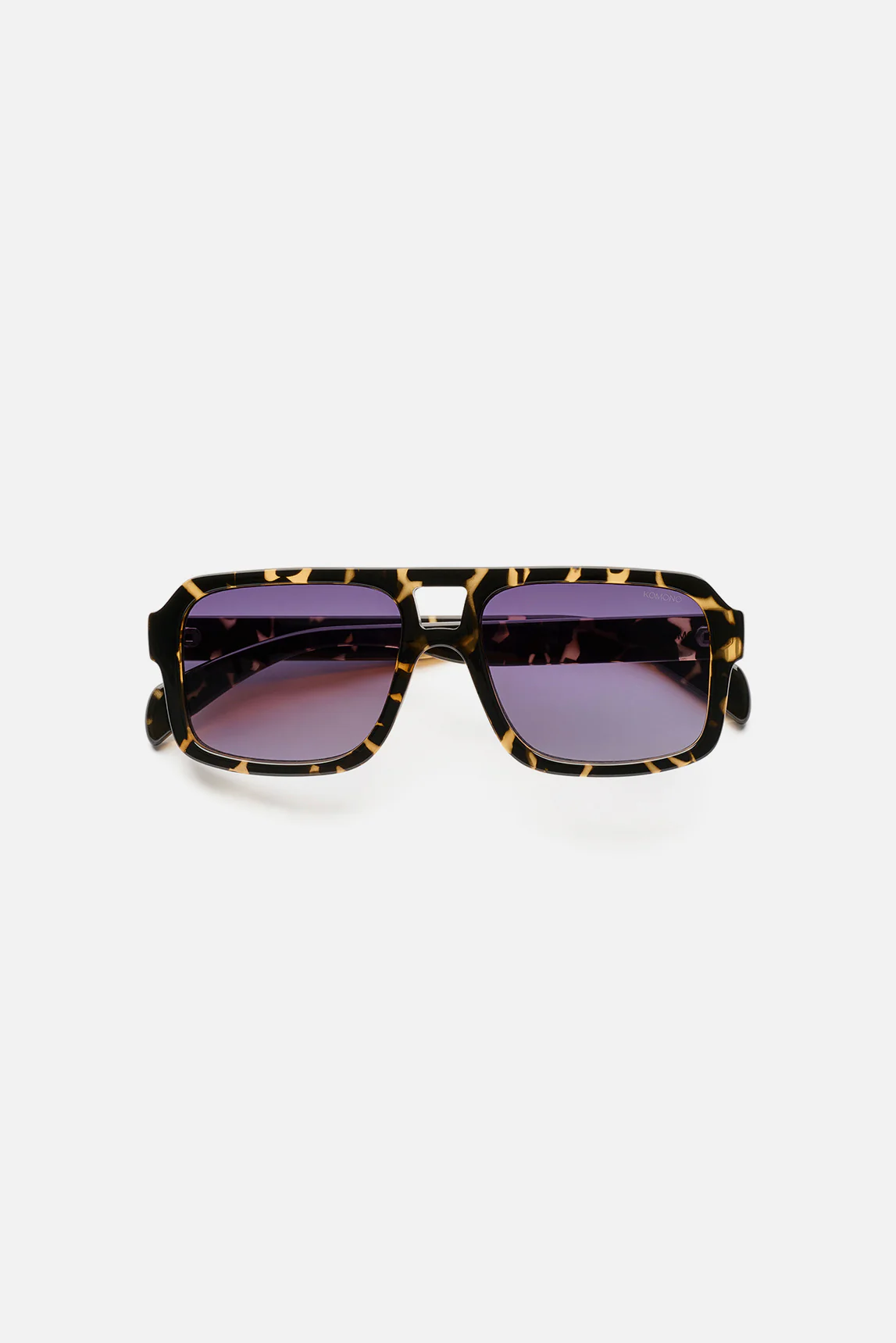 Komono Falcon Dark Tortoise Sunglasses - Image 3
