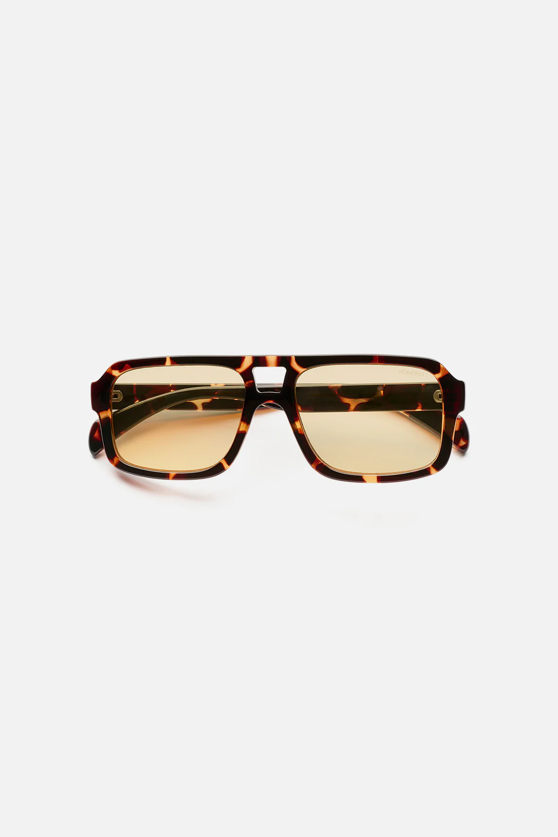 Komono Falcon Havana Lemon Sunglasses - Image 3