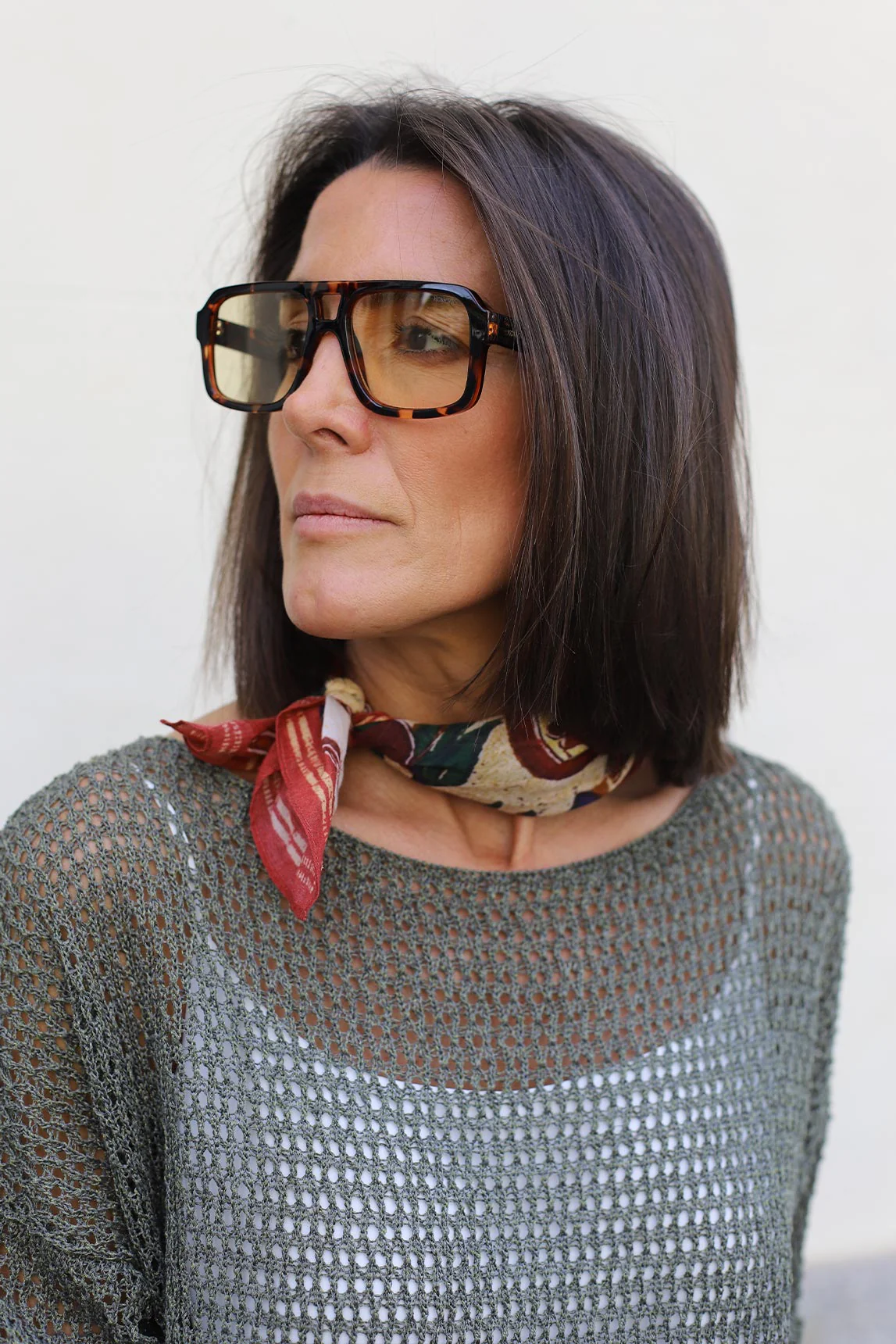 Komono Falcon Havana Lemon Sunglasses - Image 4