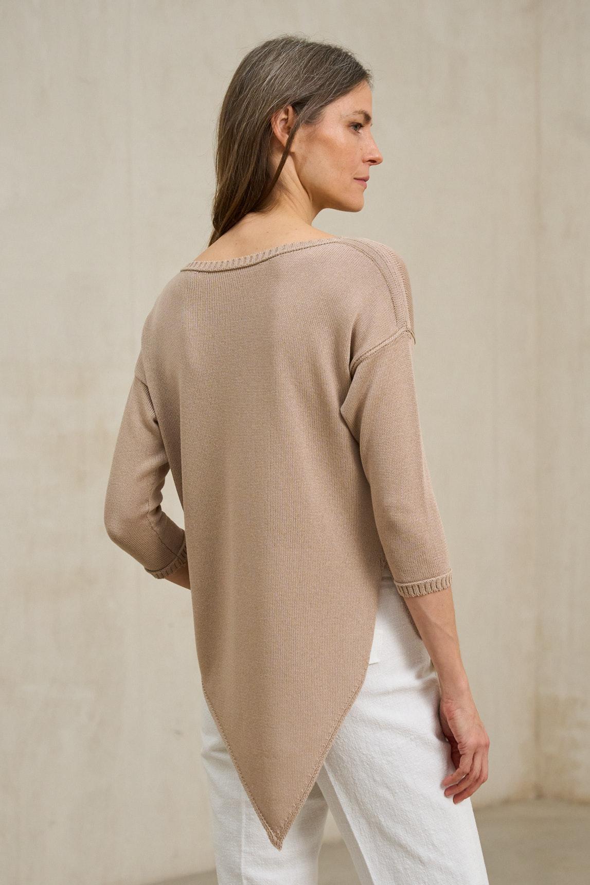 Élinor sand knitted sweater - Image 3