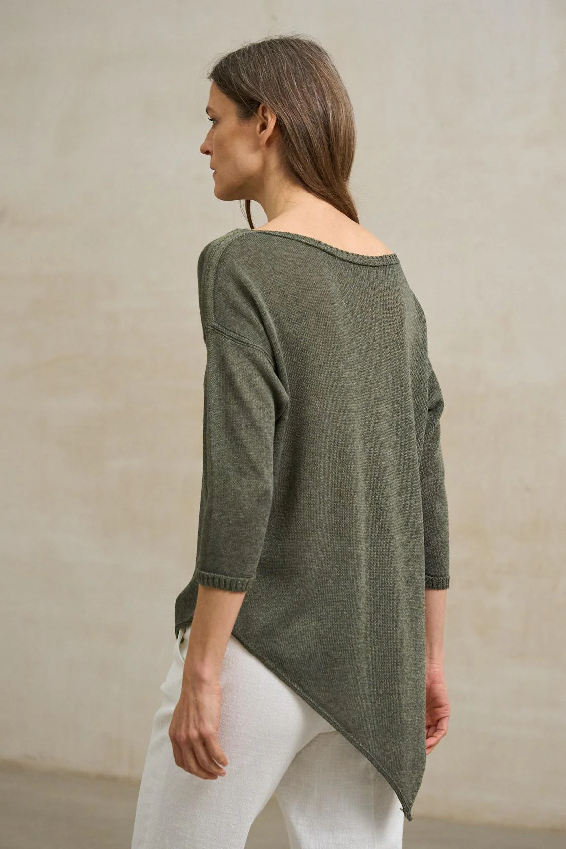 Élinor green knitted sweater - Image 4