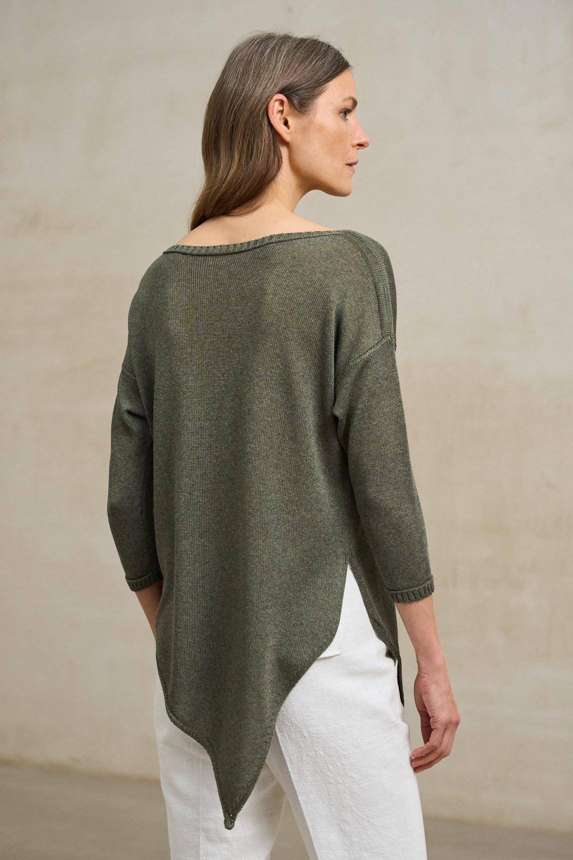 Élinor green knitted sweater - Image 5