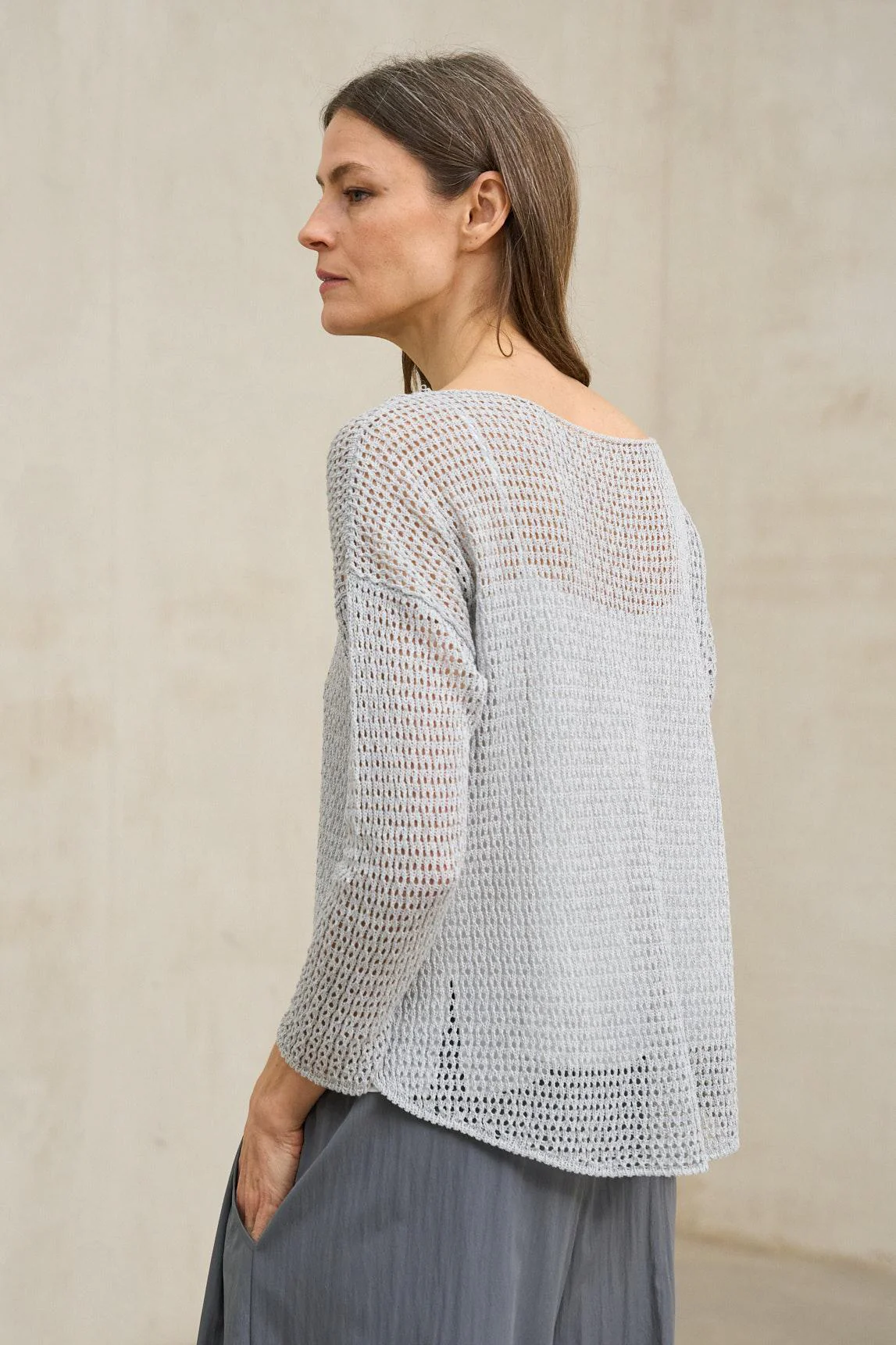 Lúvena gray-blue jersey - Image 3