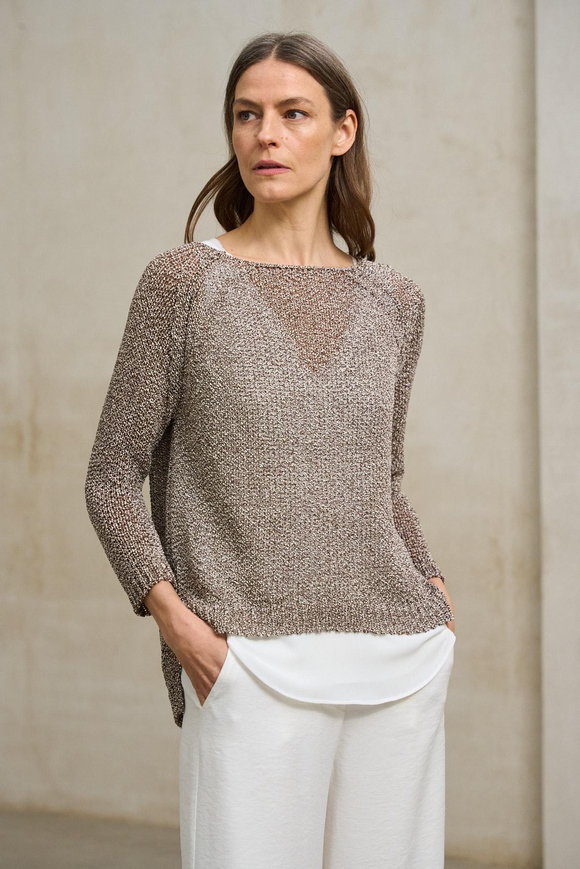 Evela light taupe jersey