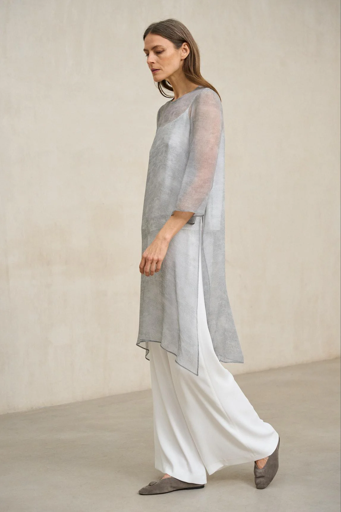 Smoke Blue Avenel Kaftan - Image 2
