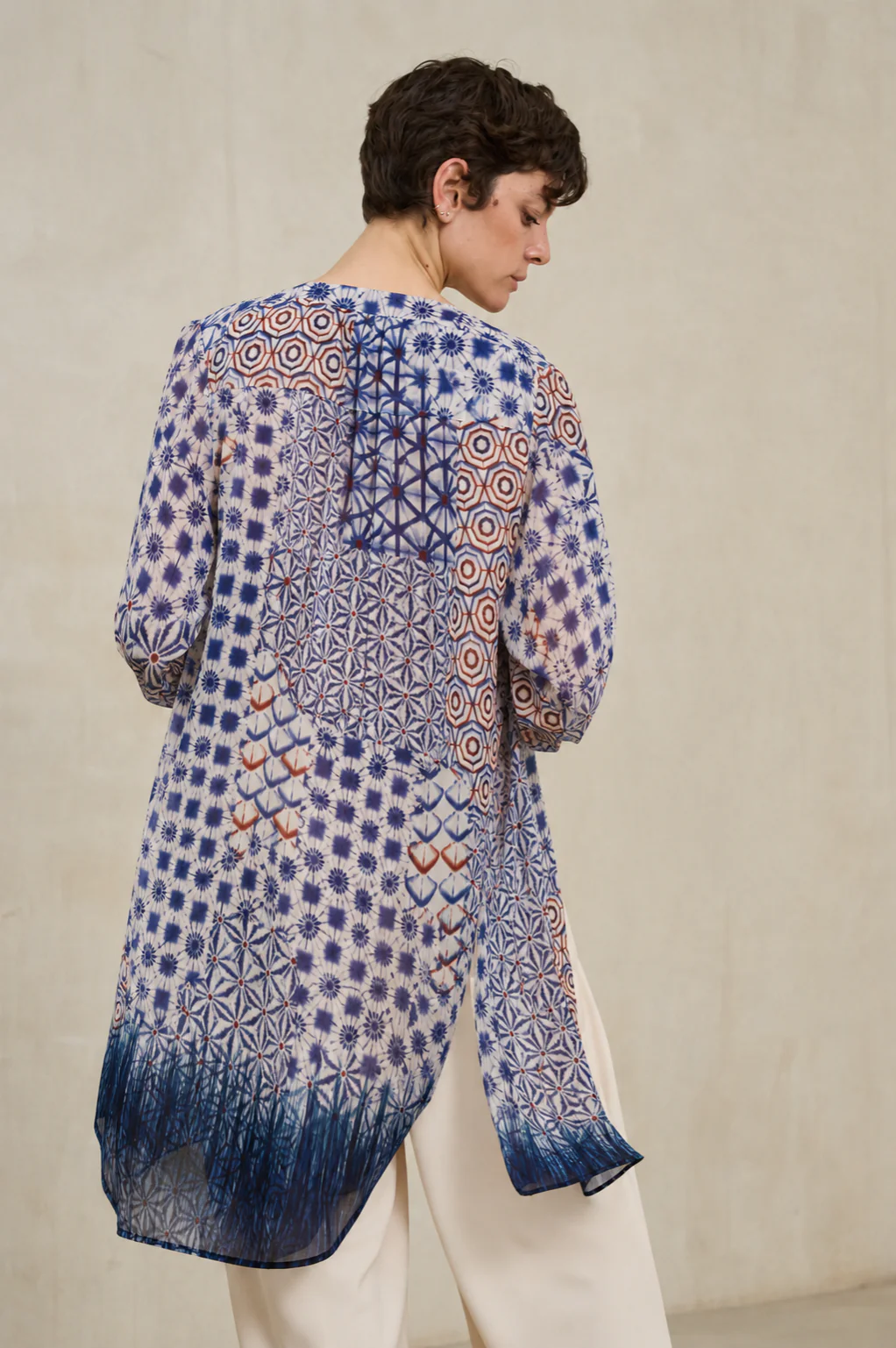 Selene abstract print levite jacket - Image 2