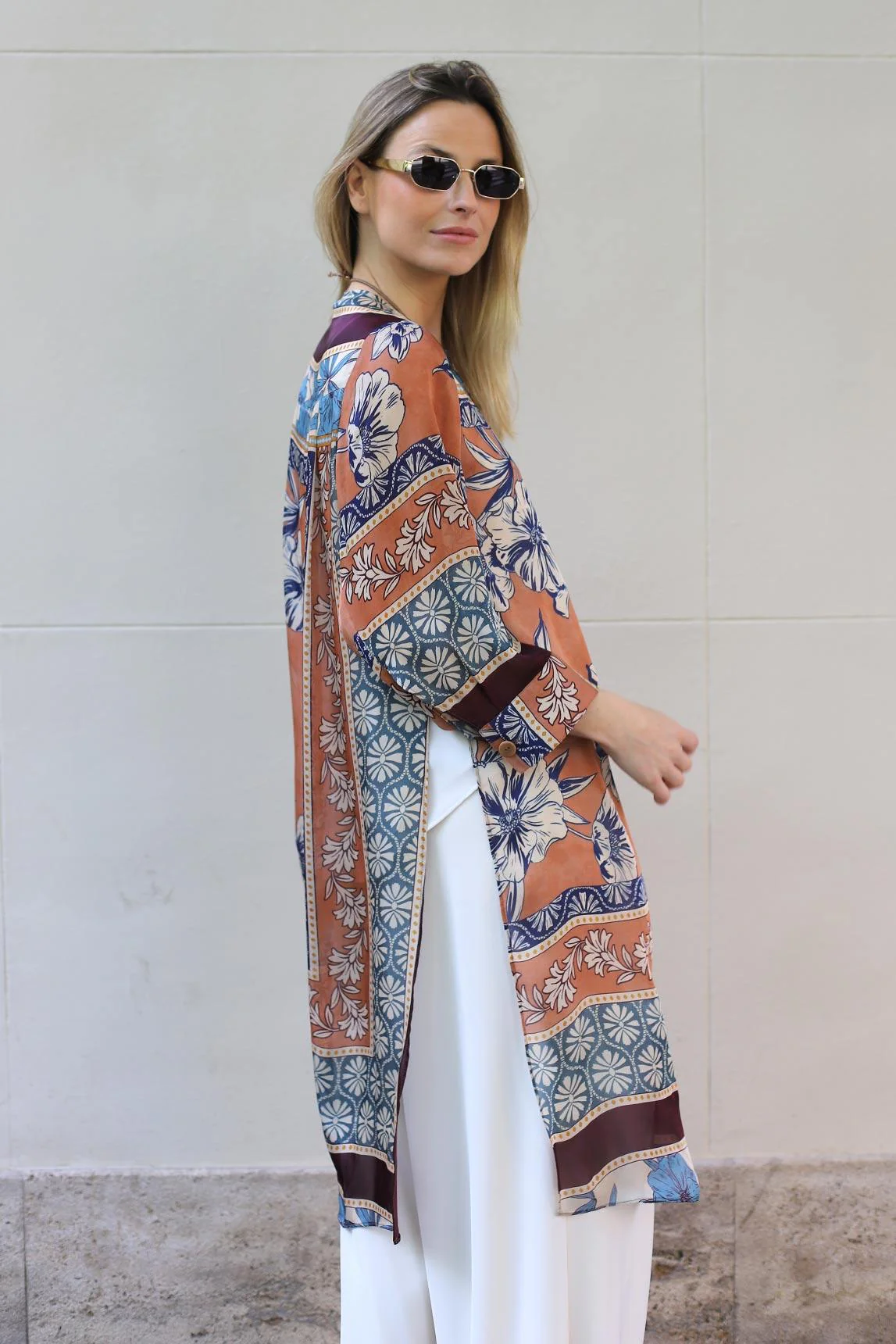 Multicolored Talmera coat - Image 2