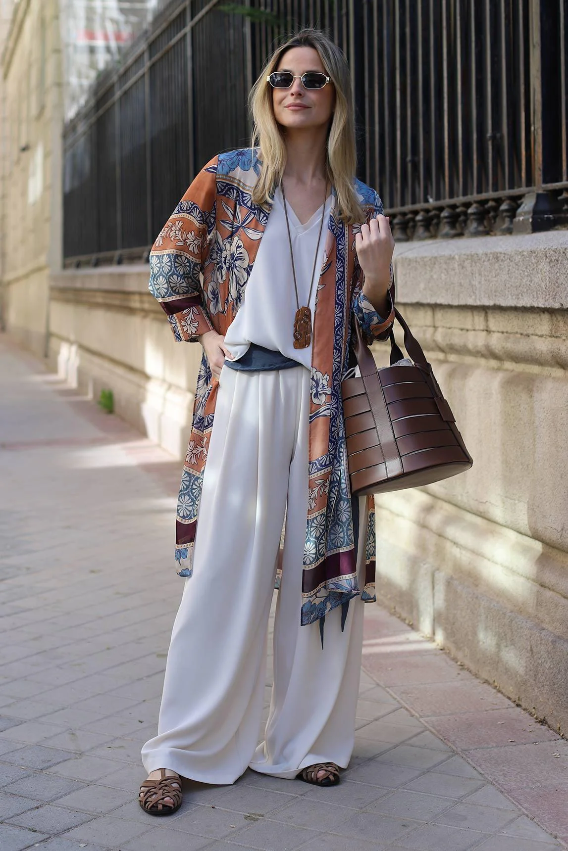Multicolored Talmera coat - Image 4